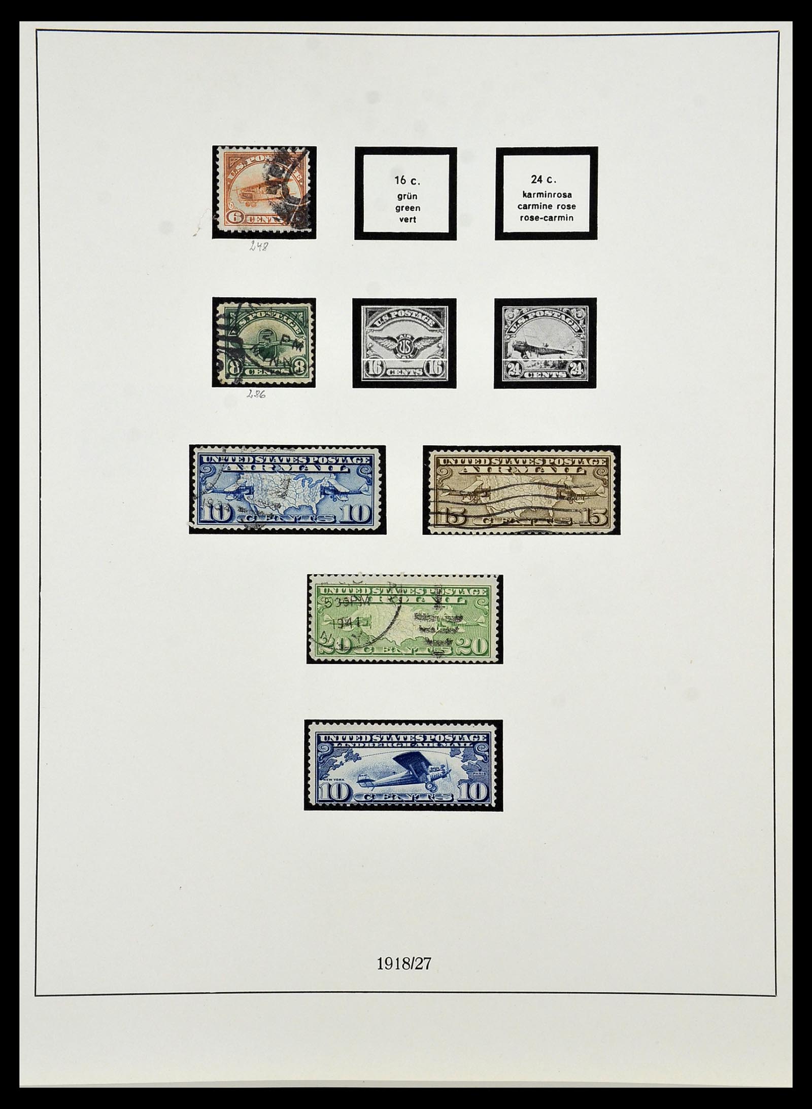 34024 037 - Stamp collection 34024 USA 1857-1995.