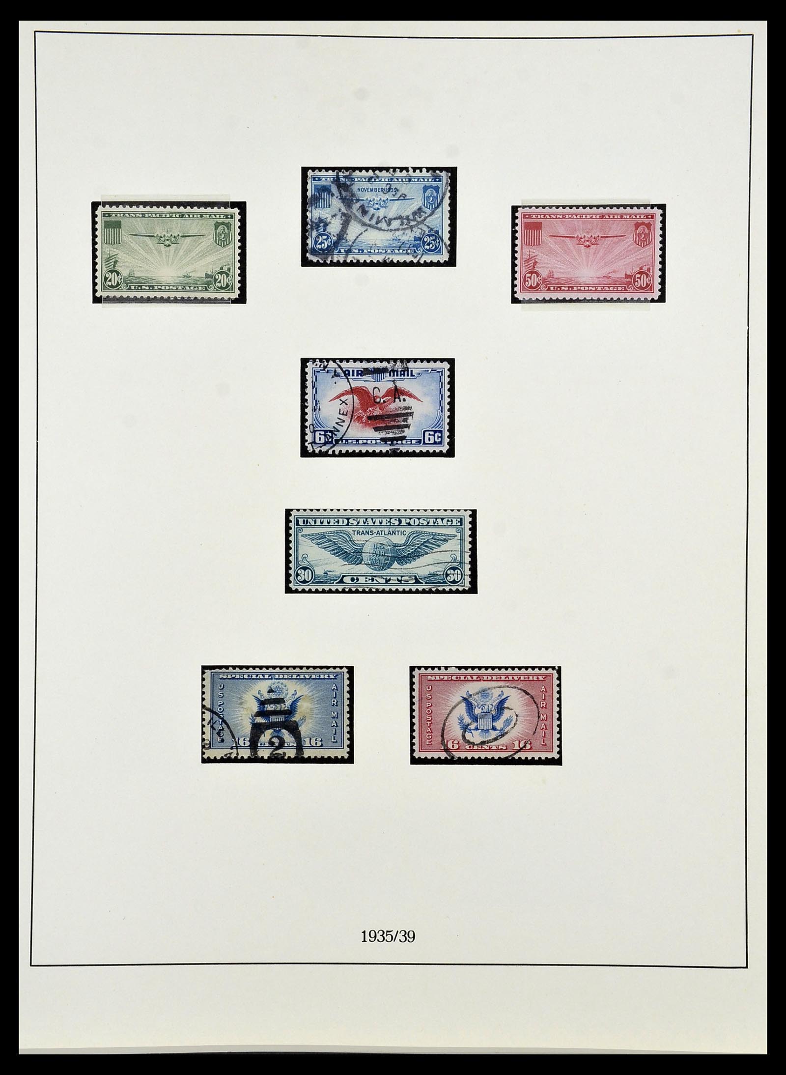 34024 039 - Postzegelverzameling 34024 USA 1857-1995.