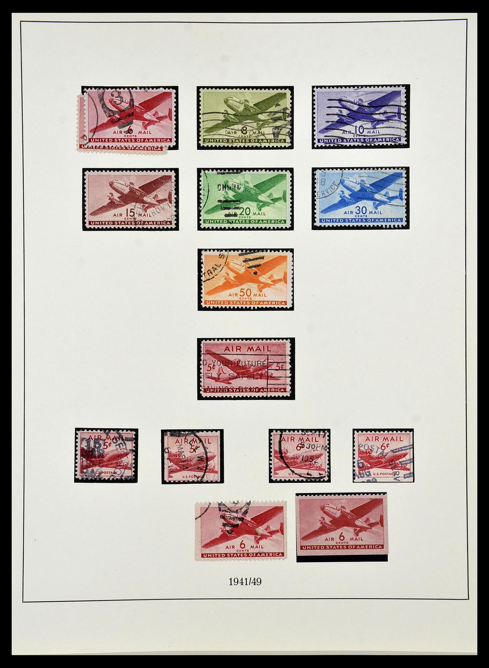34024 040 - Stamp collection 34024 USA 1857-1995.