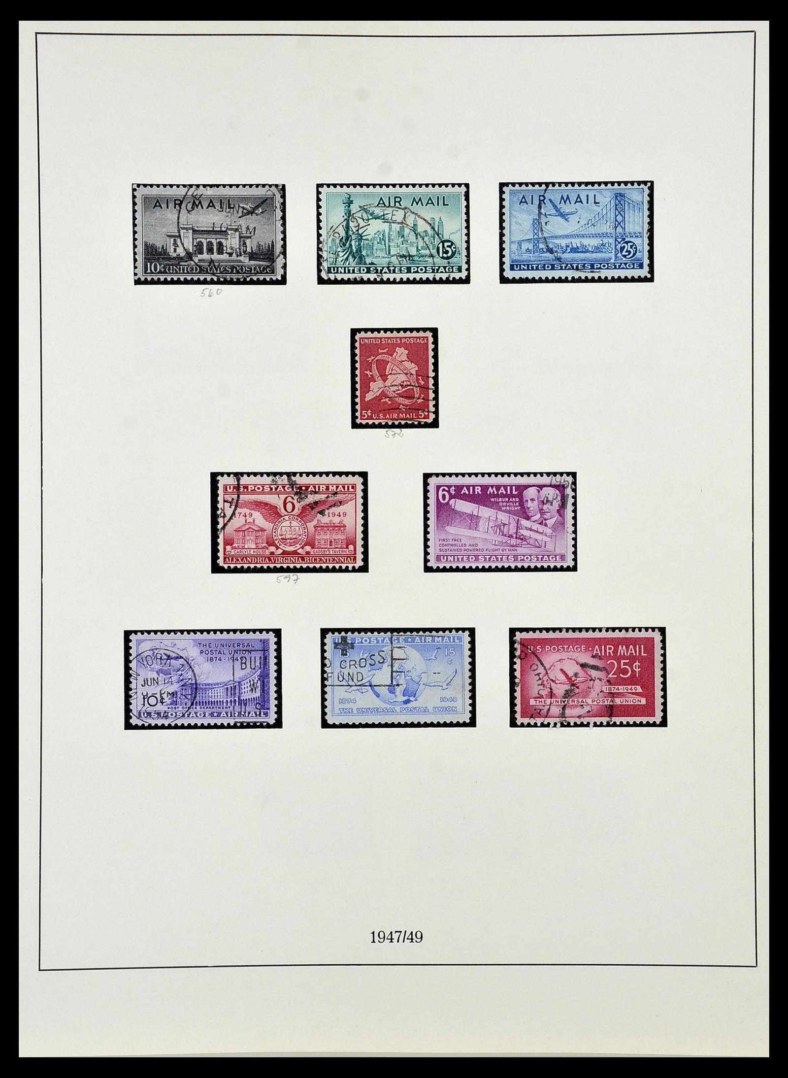 34024 041 - Postzegelverzameling 34024 USA 1857-1995.