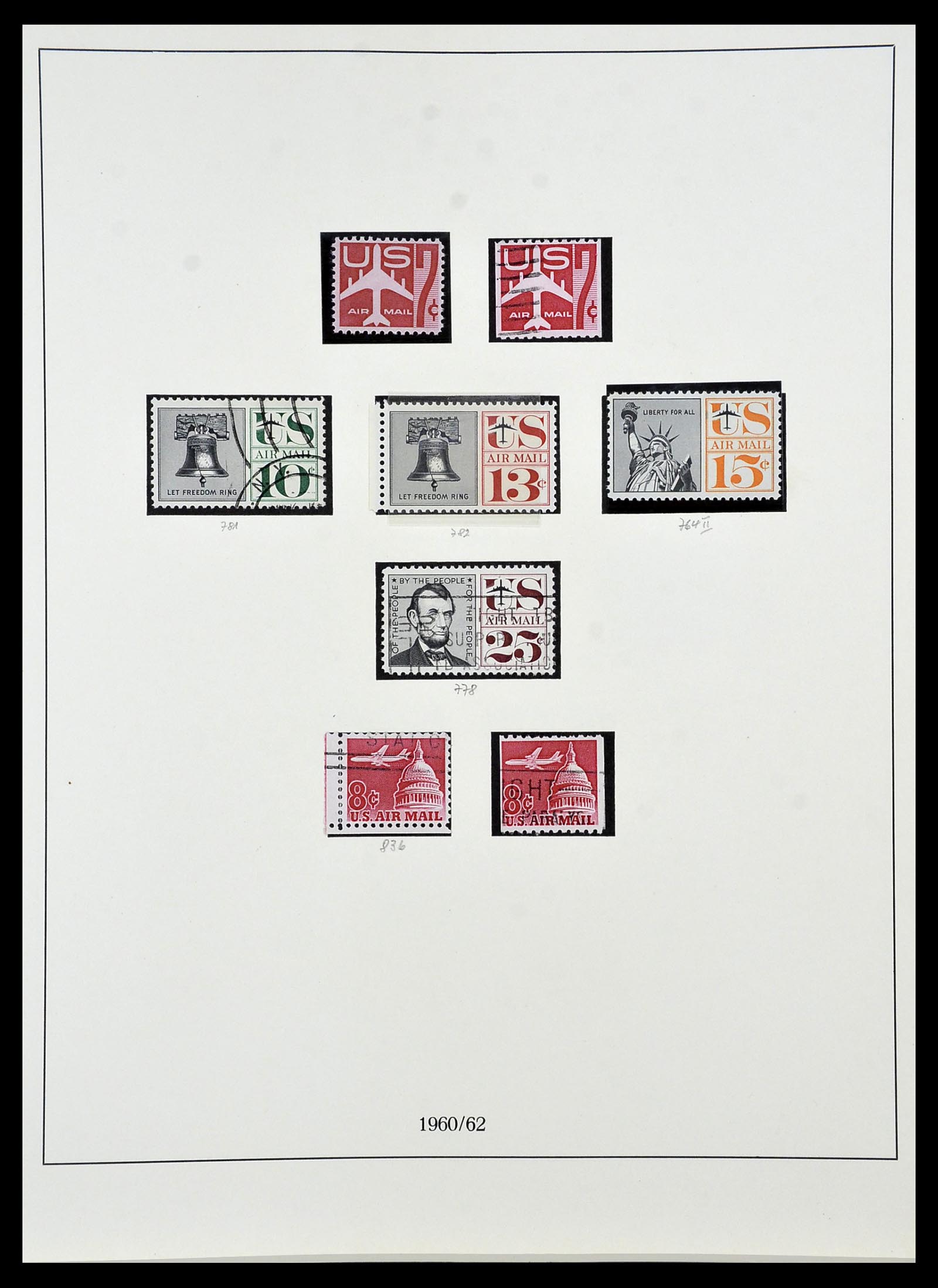 34024 043 - Postzegelverzameling 34024 USA 1857-1995.