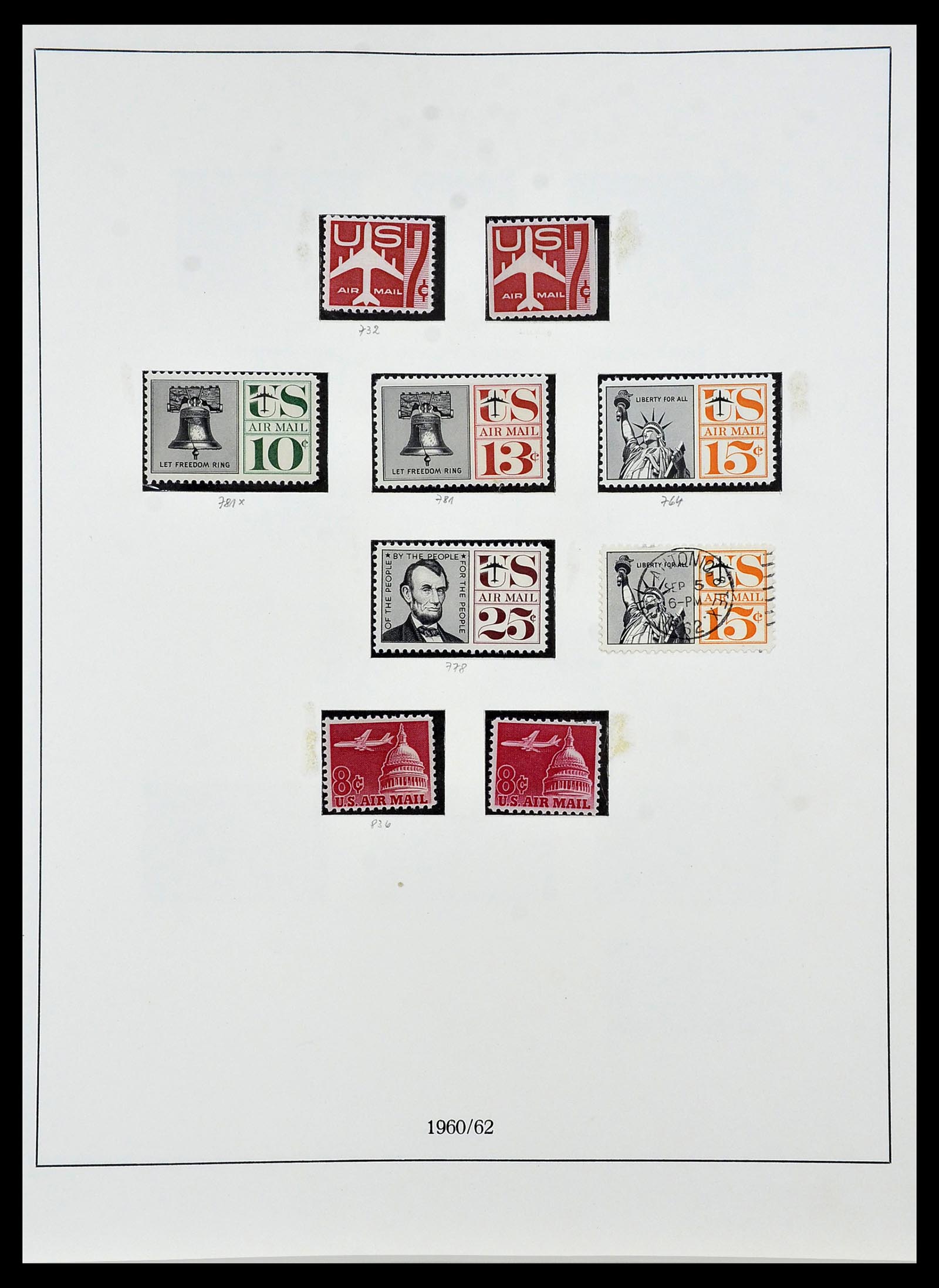 34024 044 - Stamp collection 34024 USA 1857-1995.