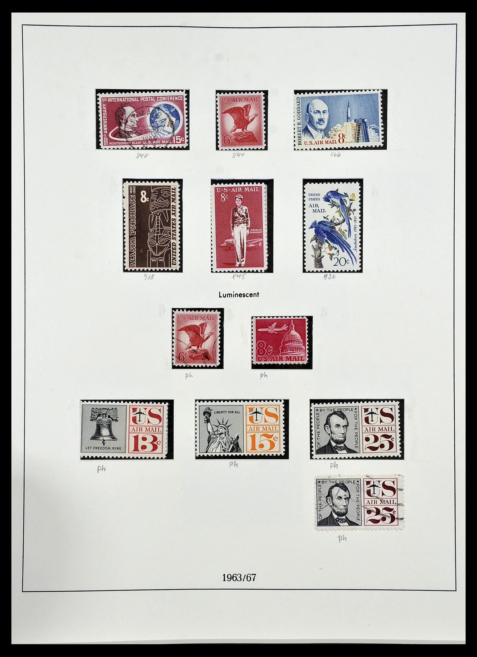 34024 045 - Stamp collection 34024 USA 1857-1995.