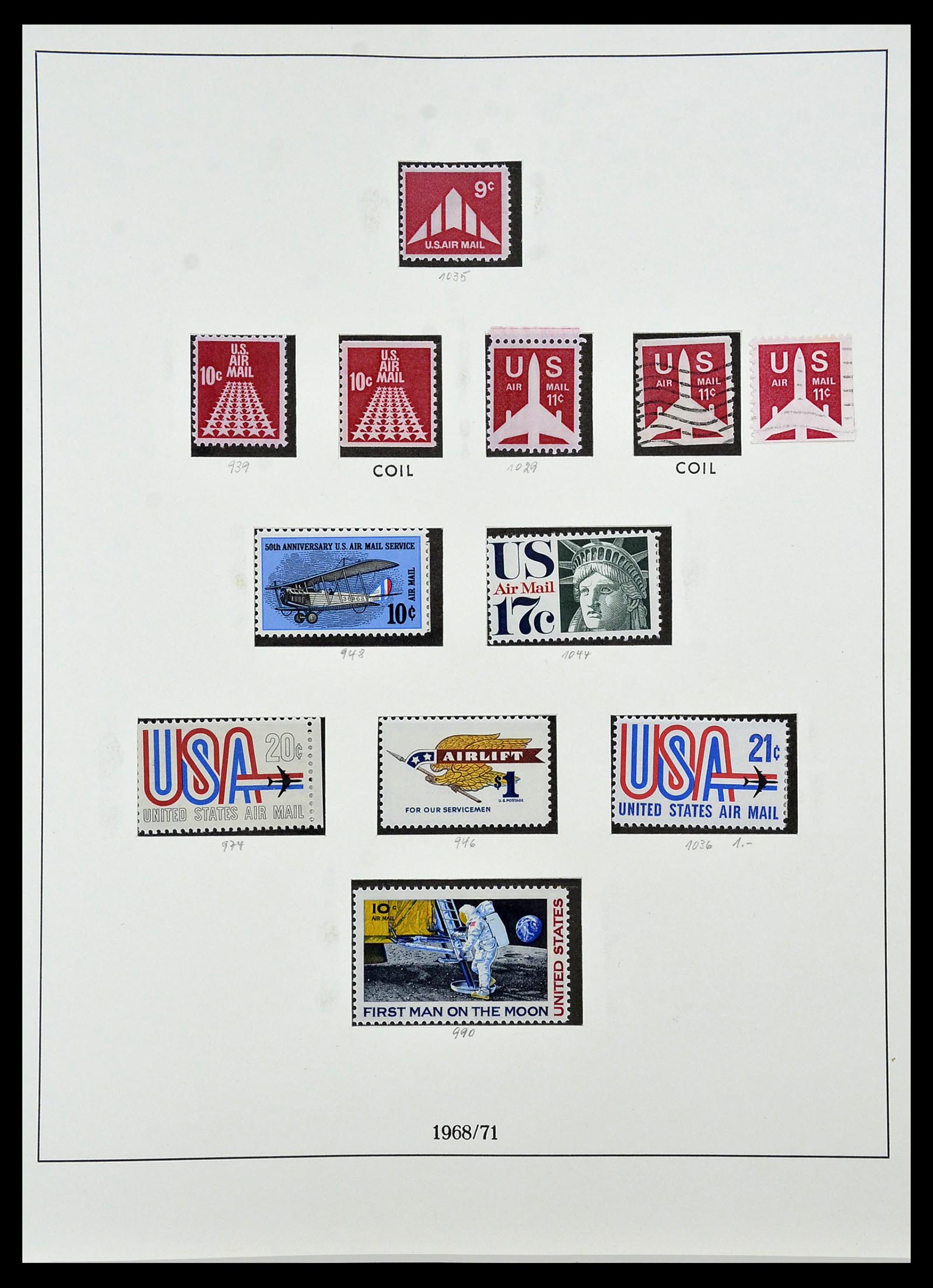 34024 046 - Stamp collection 34024 USA 1857-1995.