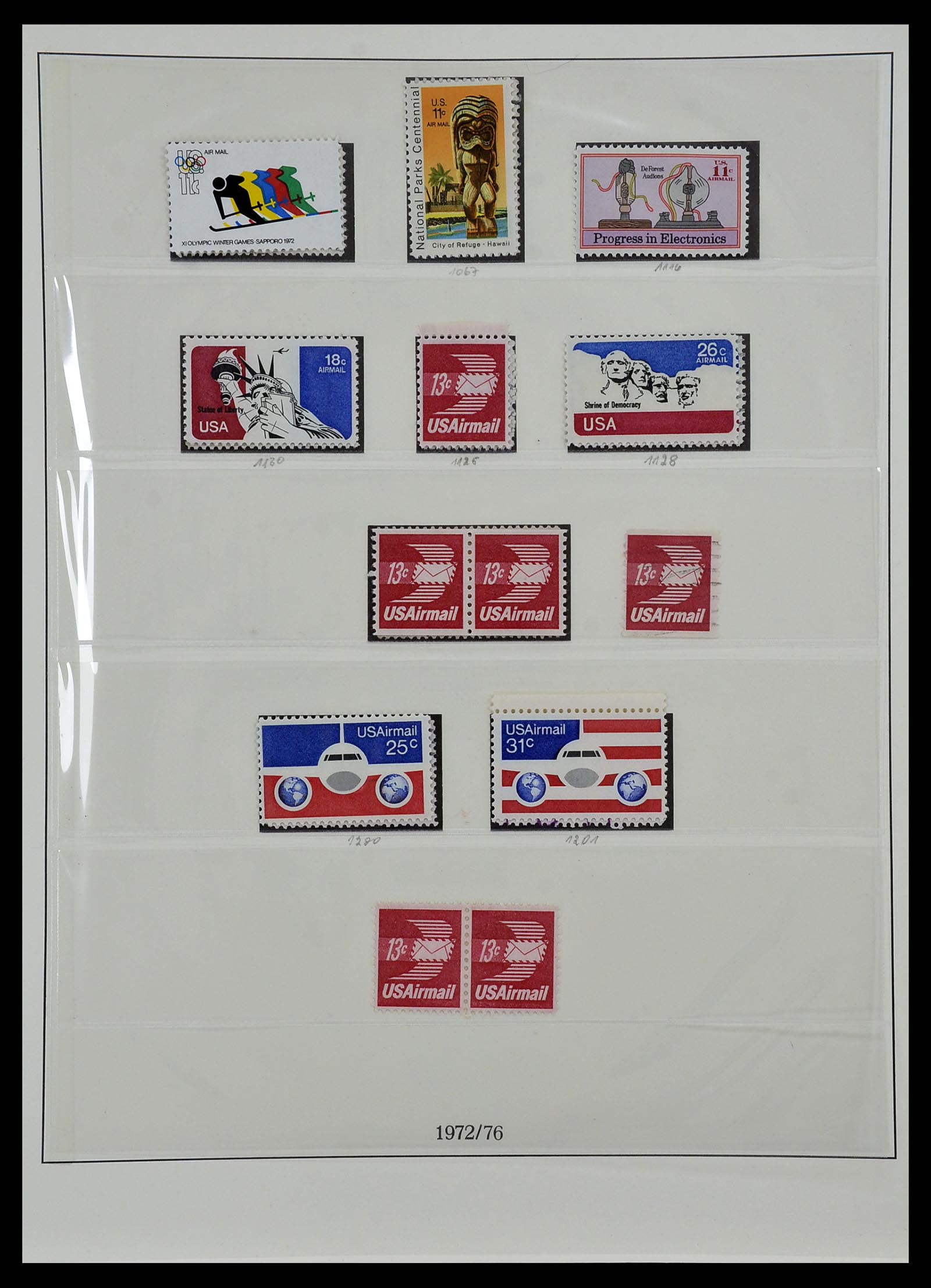 34024 047 - Stamp collection 34024 USA 1857-1995.