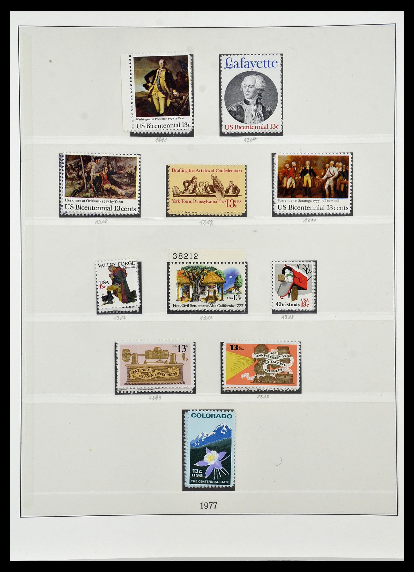 34024 048 - Stamp collection 34024 USA 1857-1995.