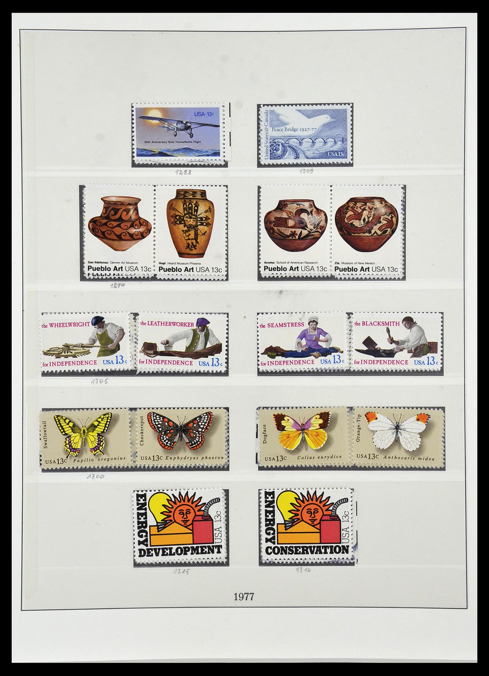 34024 049 - Postzegelverzameling 34024 USA 1857-1995.