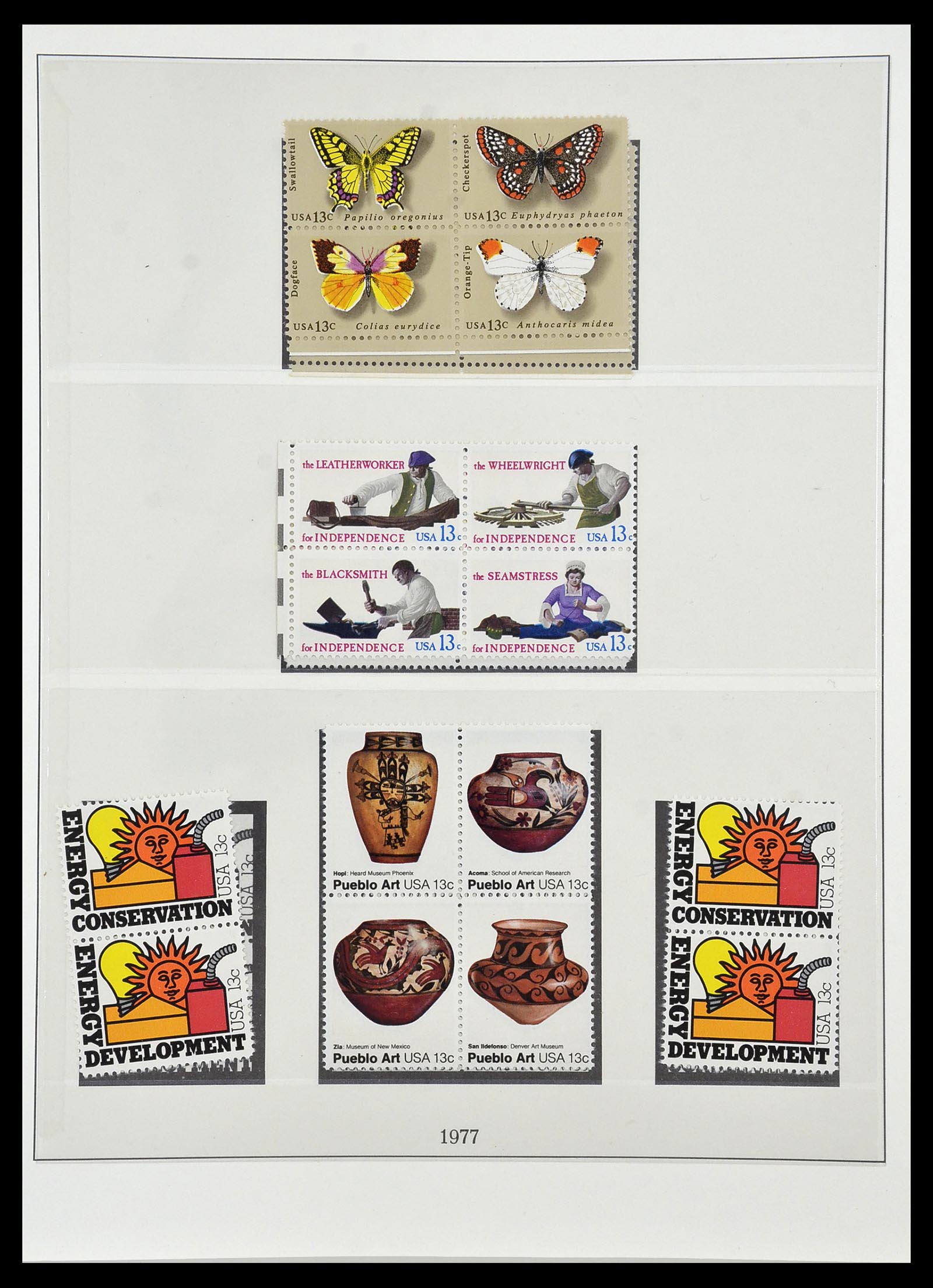 34024 050 - Postzegelverzameling 34024 USA 1857-1995.