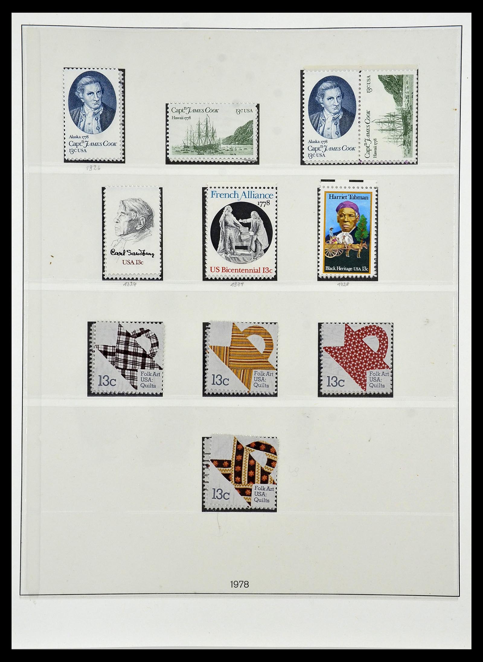34024 052 - Stamp collection 34024 USA 1857-1995.
