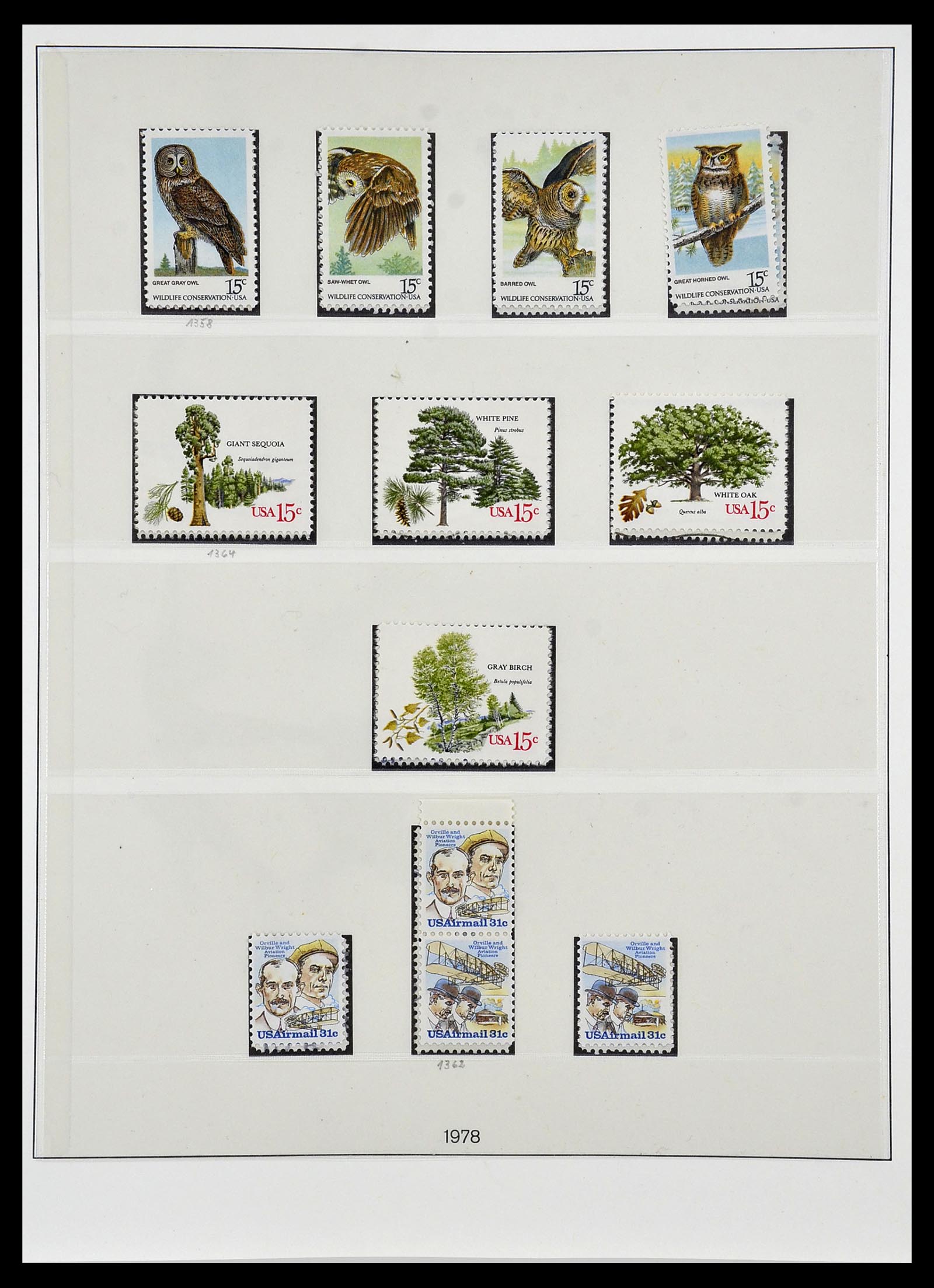 34024 054 - Postzegelverzameling 34024 USA 1857-1995.