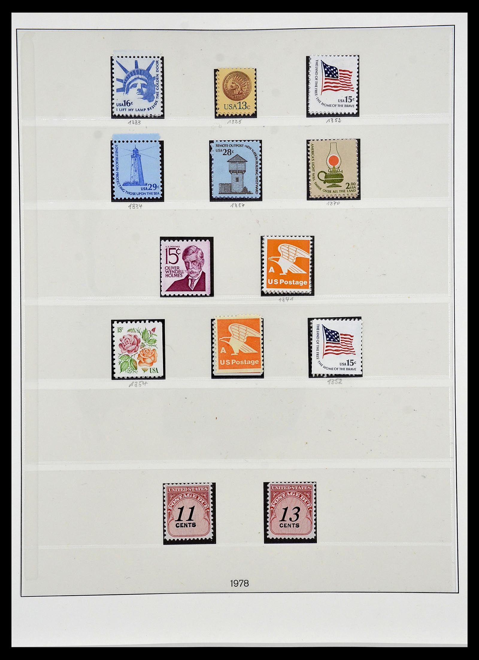 34024 057 - Stamp collection 34024 USA 1857-1995.