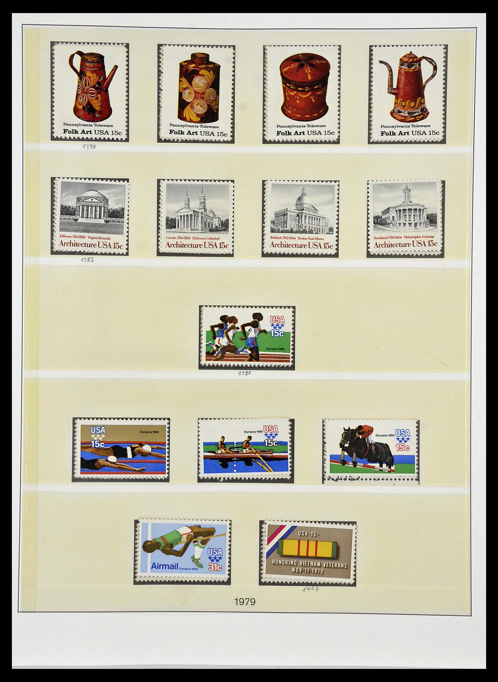 34024 061 - Stamp collection 34024 USA 1857-1995.