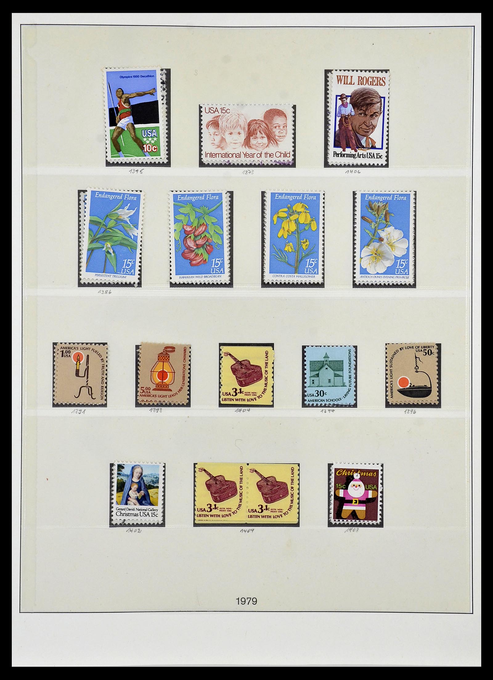 34024 062 - Stamp collection 34024 USA 1857-1995.