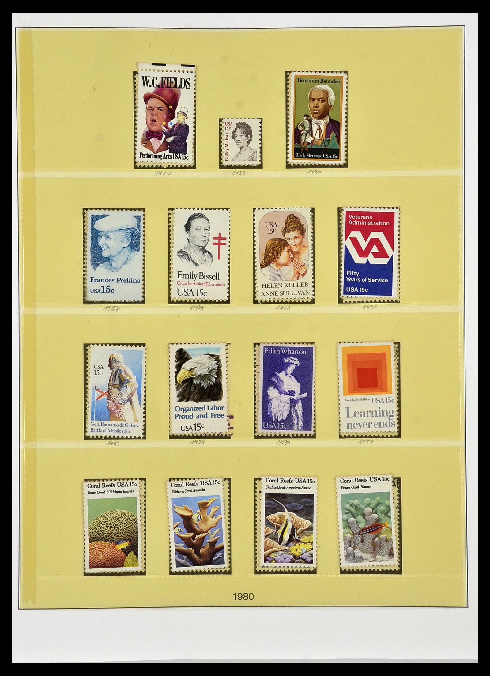 34024 064 - Postzegelverzameling 34024 USA 1857-1995.
