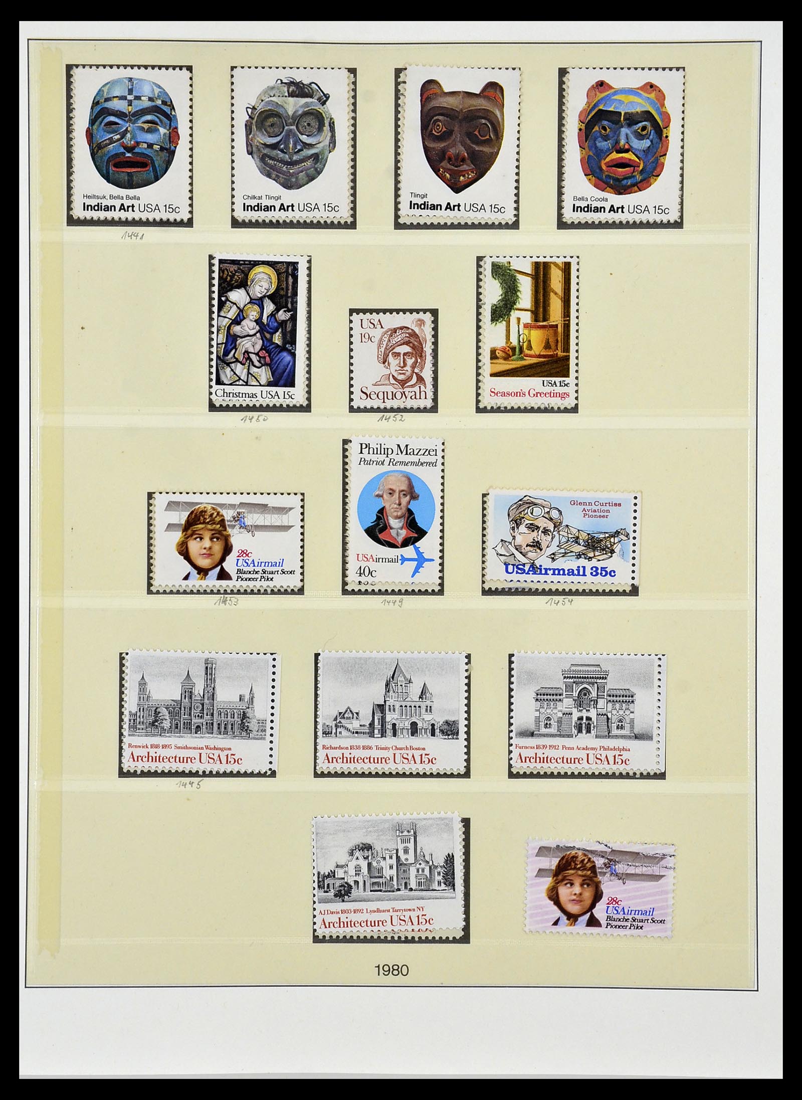34024 067 - Stamp collection 34024 USA 1857-1995.