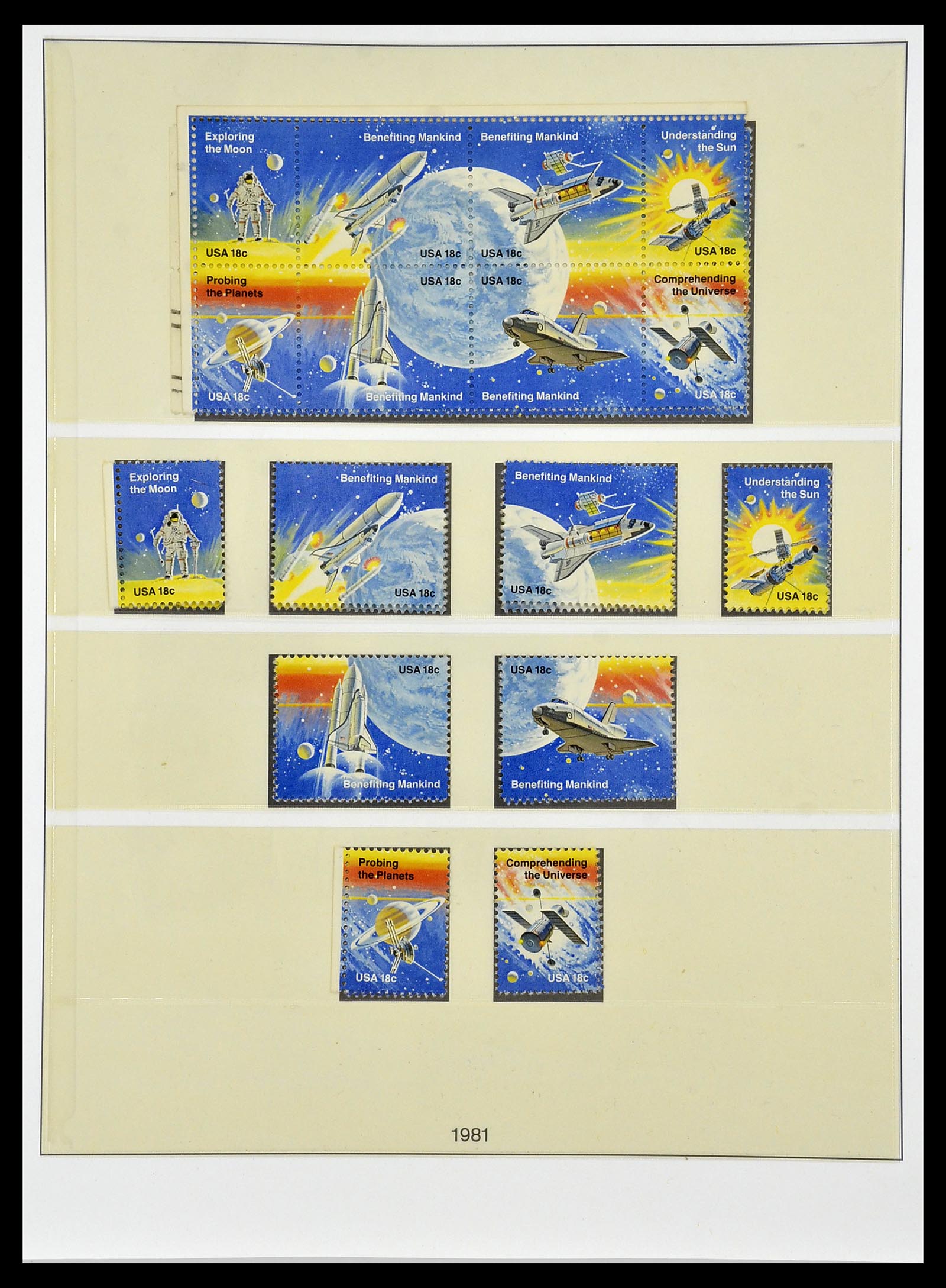 34024 070 - Postzegelverzameling 34024 USA 1857-1995.