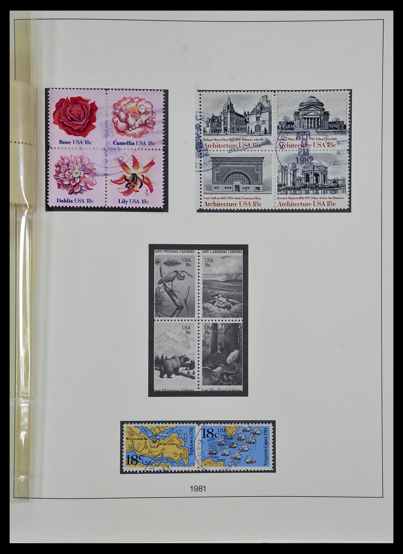 34024 074 - Postzegelverzameling 34024 USA 1857-1995.