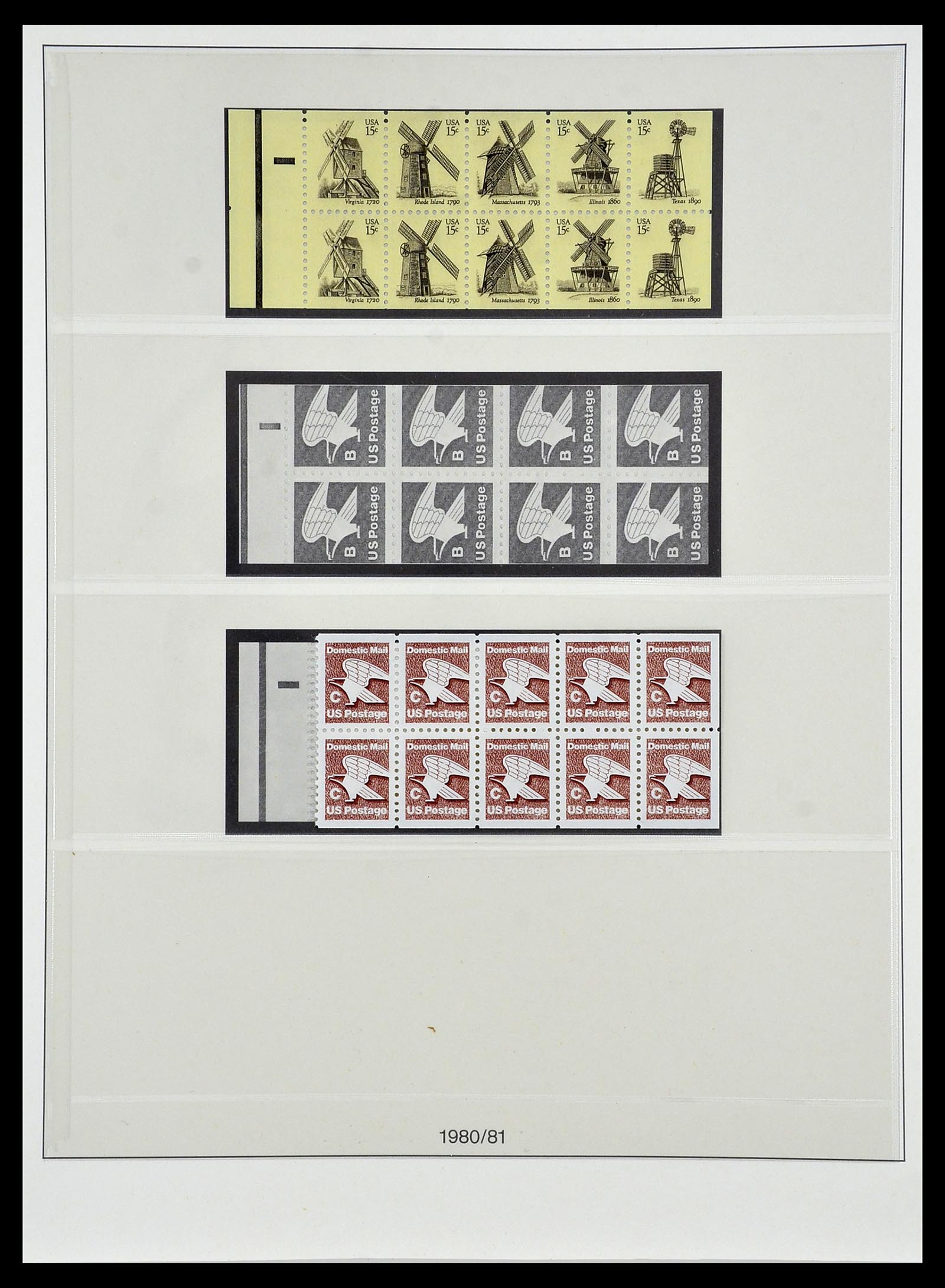 34024 081 - Stamp collection 34024 USA 1857-1995.