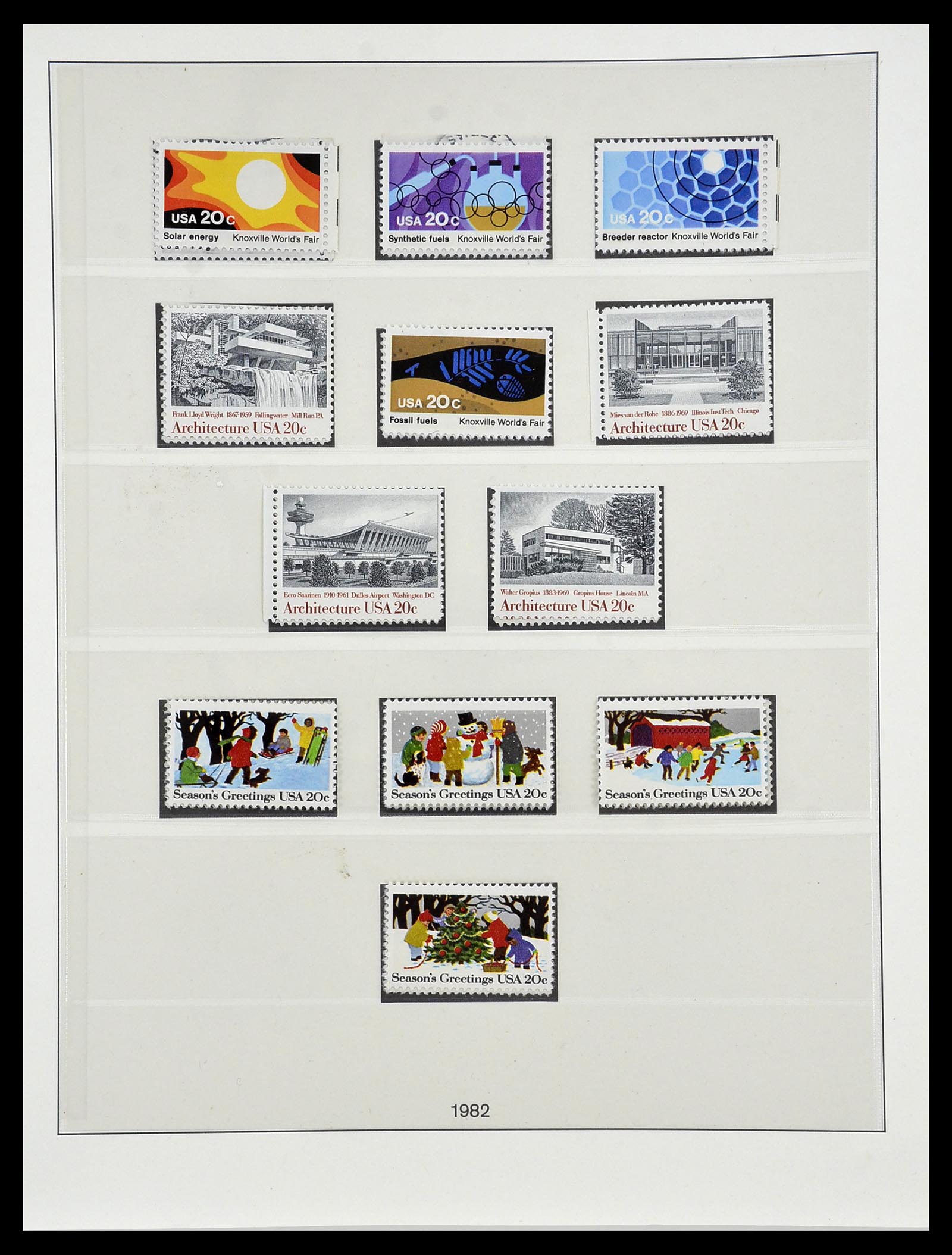 34024 090 - Postzegelverzameling 34024 USA 1857-1995.
