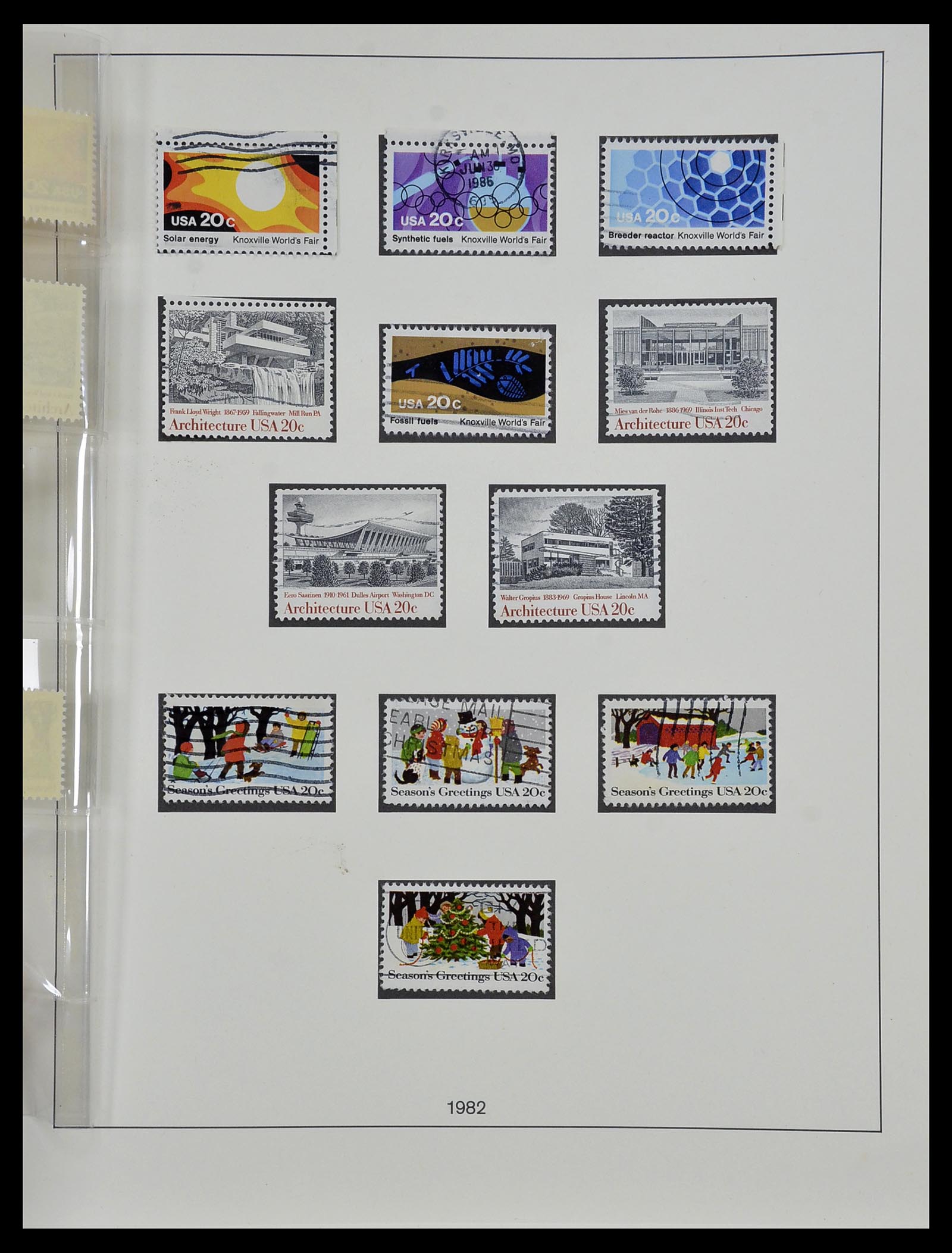 34024 091 - Stamp collection 34024 USA 1857-1995.