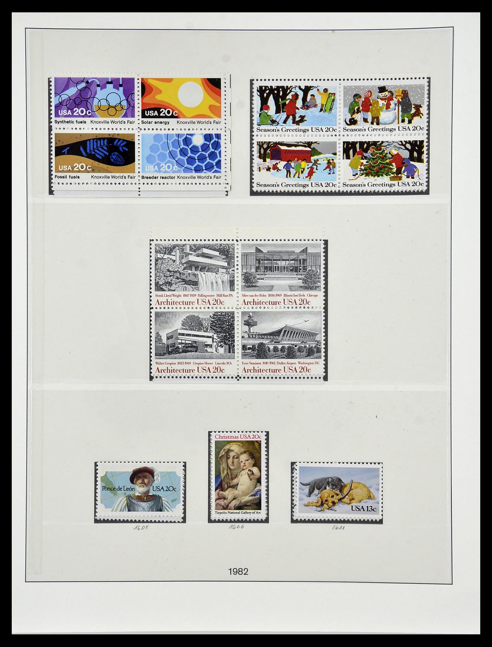 34024 092 - Postzegelverzameling 34024 USA 1857-1995.
