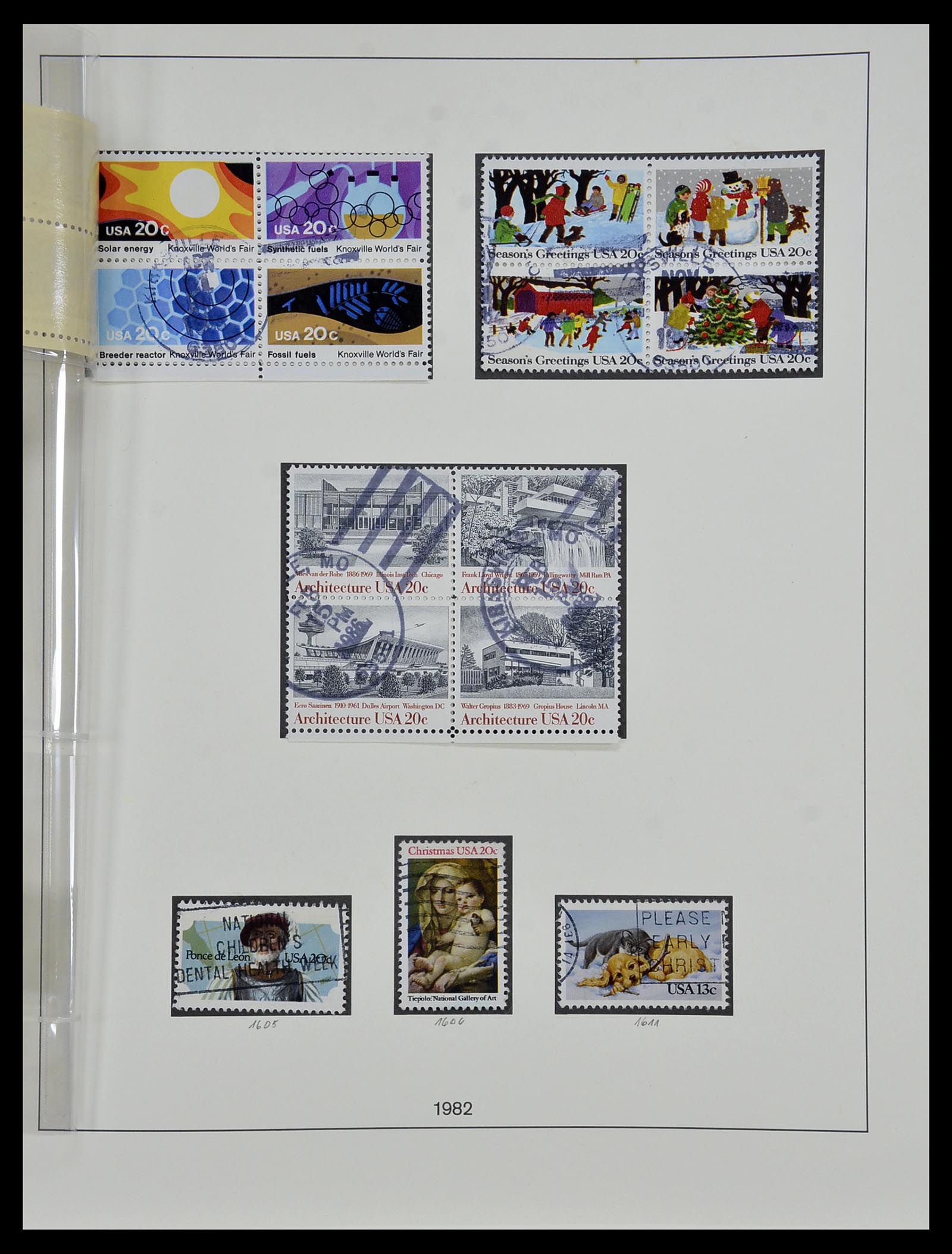 34024 093 - Postzegelverzameling 34024 USA 1857-1995.