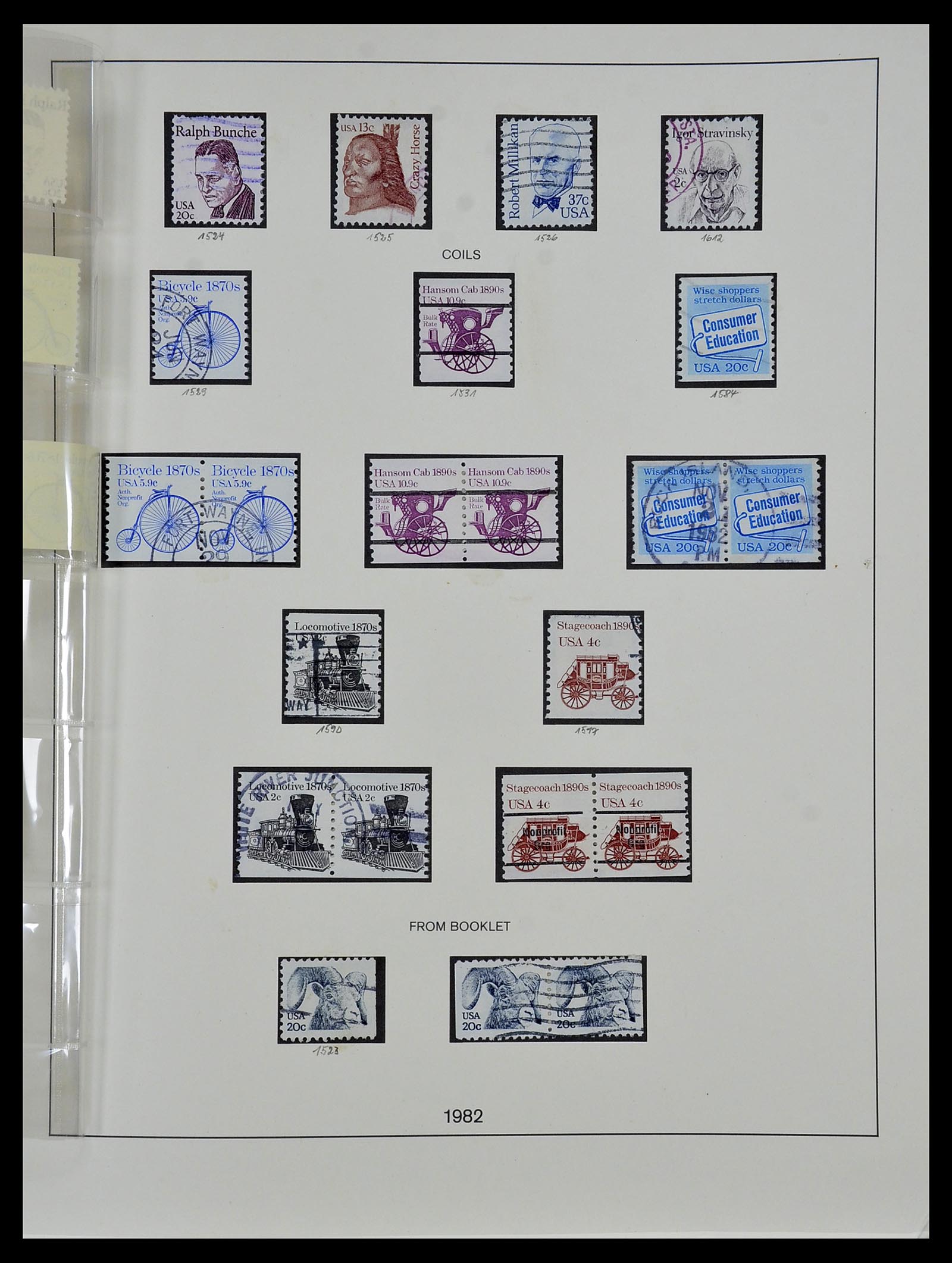 34024 095 - Stamp collection 34024 USA 1857-1995.