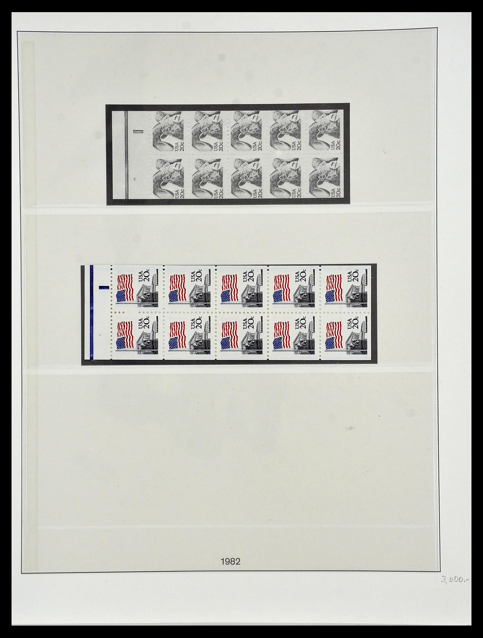 34024 096 - Stamp collection 34024 USA 1857-1995.