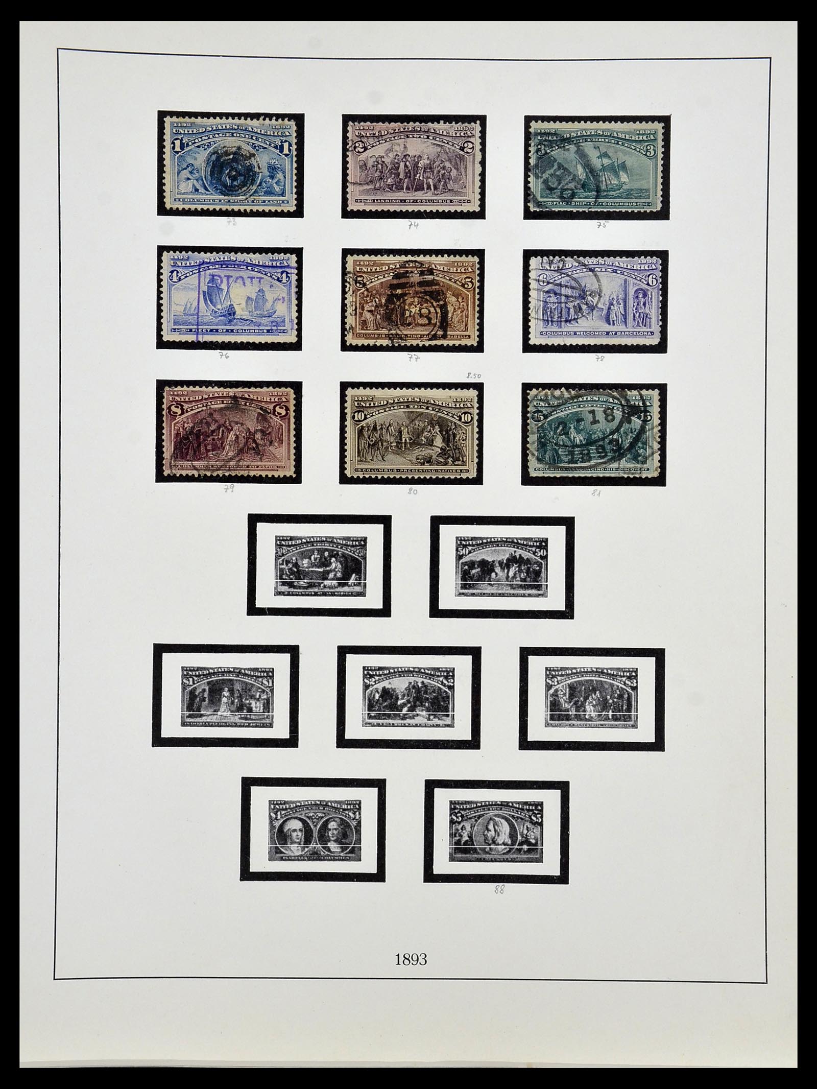 34024 098 - Postzegelverzameling 34024 USA 1857-1995.