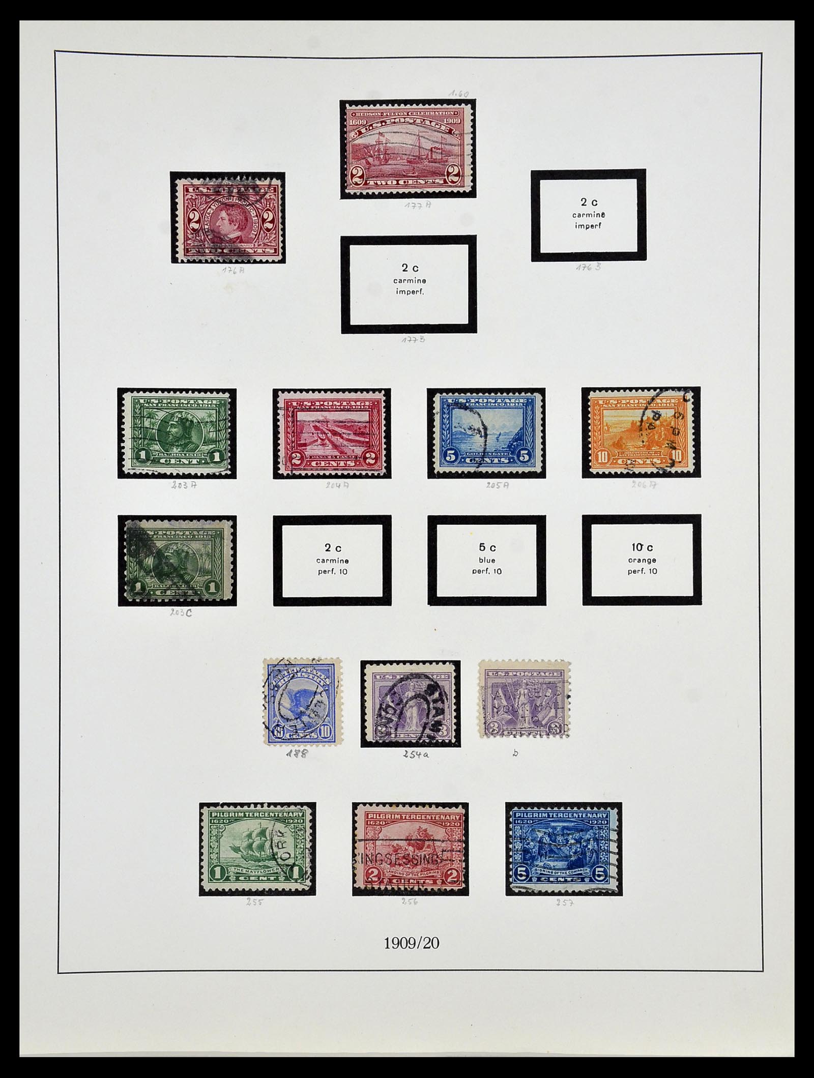 34024 101 - Postzegelverzameling 34024 USA 1857-1995.