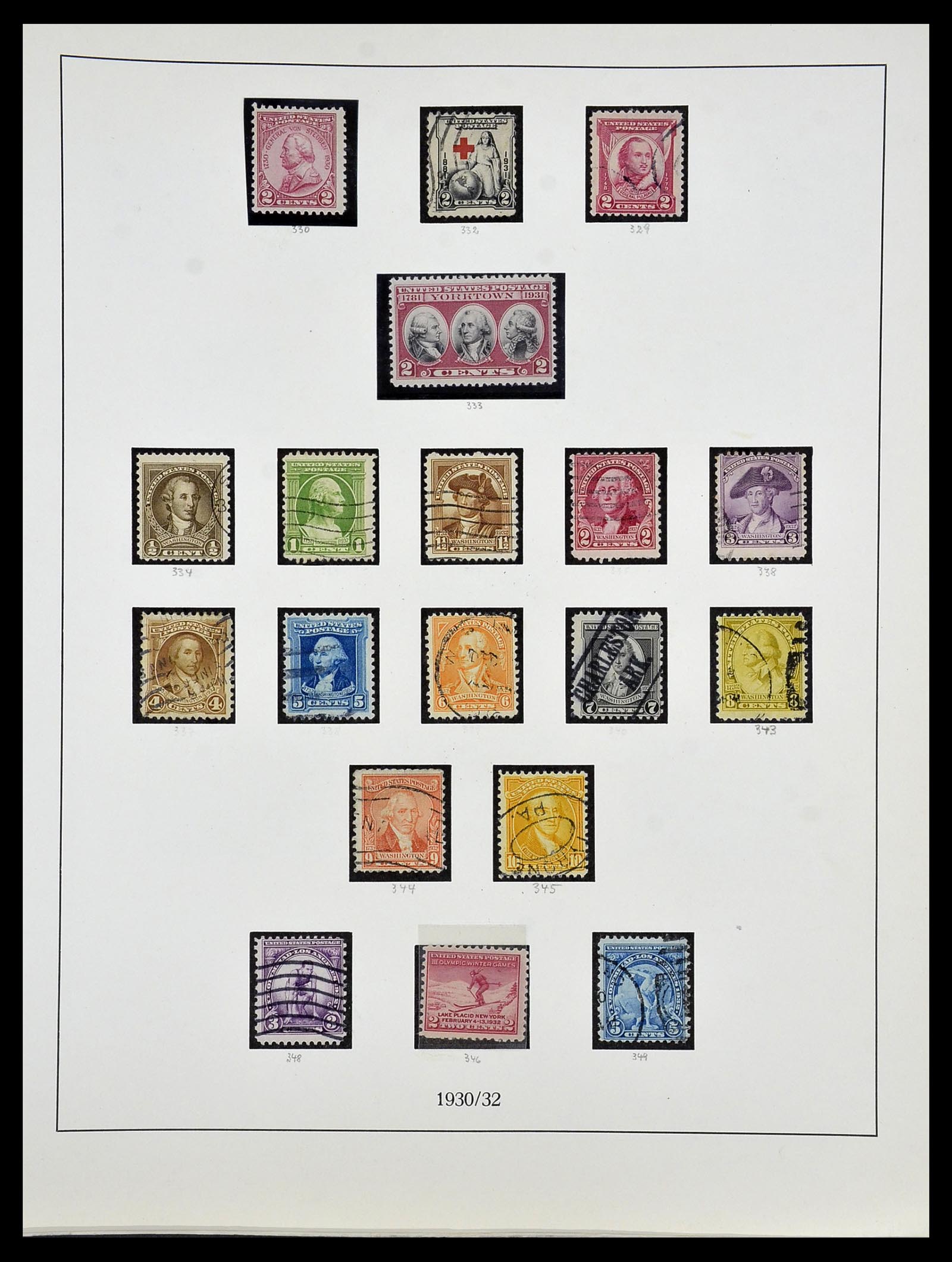34024 104 - Postzegelverzameling 34024 USA 1857-1995.