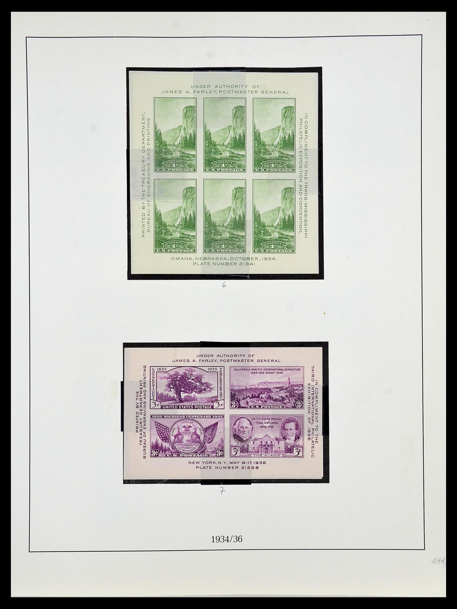 34024 109 - Postzegelverzameling 34024 USA 1857-1995.