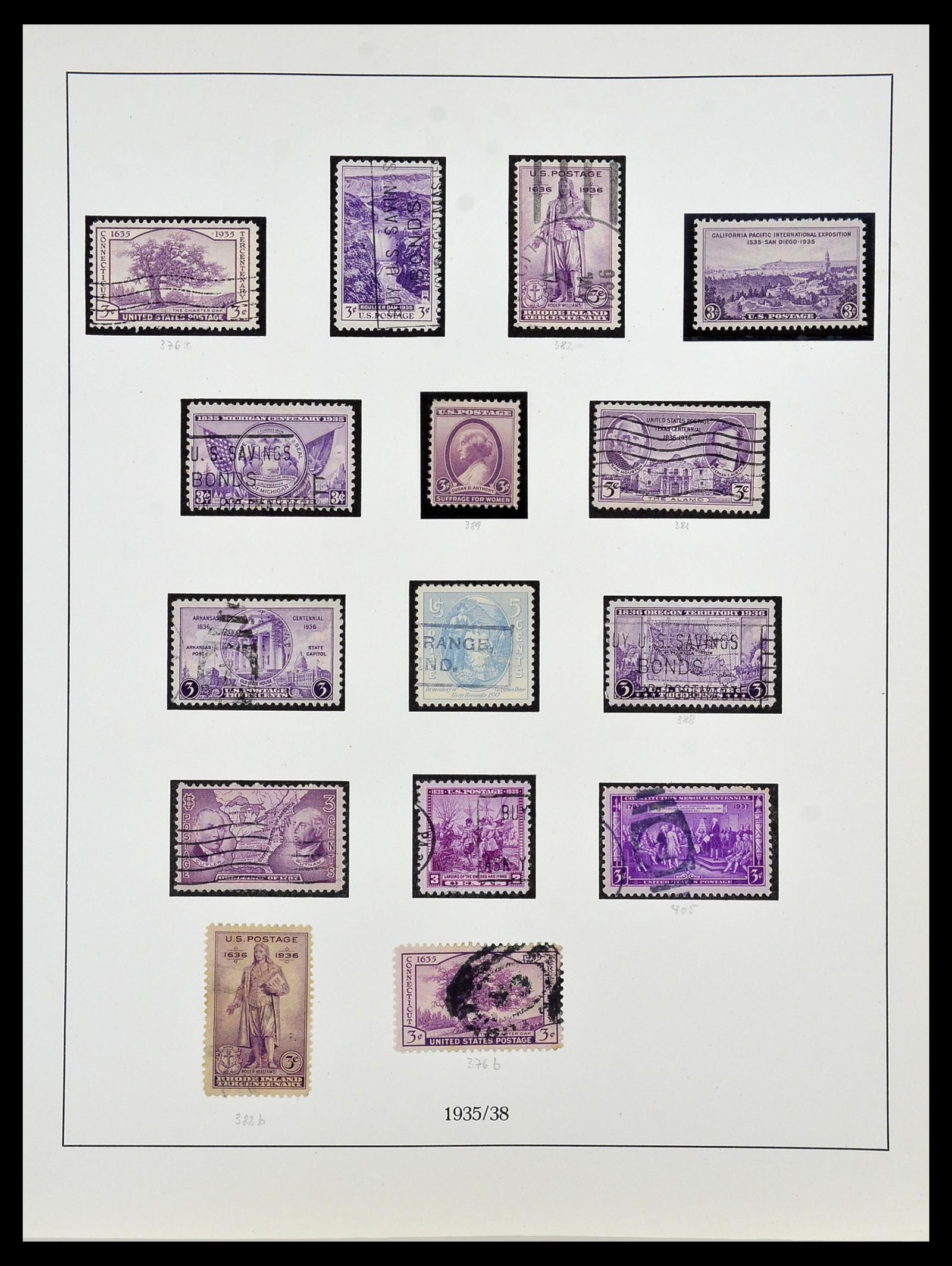 34024 110 - Postzegelverzameling 34024 USA 1857-1995.