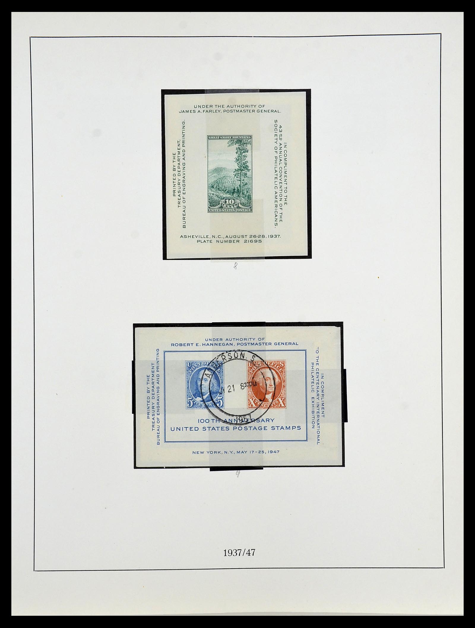 34024 111 - Postzegelverzameling 34024 USA 1857-1995.
