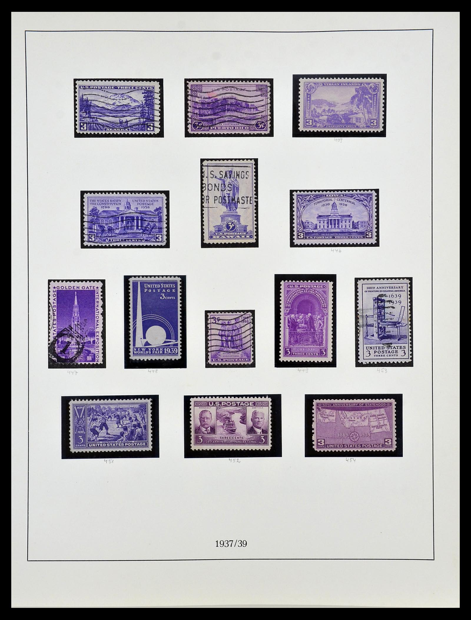 34024 113 - Postzegelverzameling 34024 USA 1857-1995.