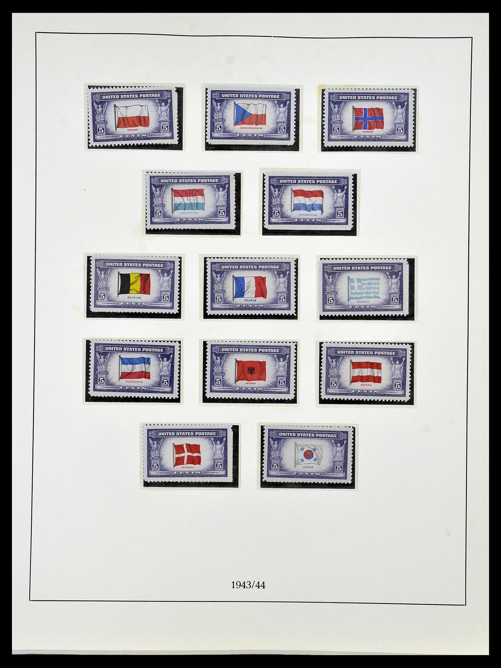34024 117 - Postzegelverzameling 34024 USA 1857-1995.