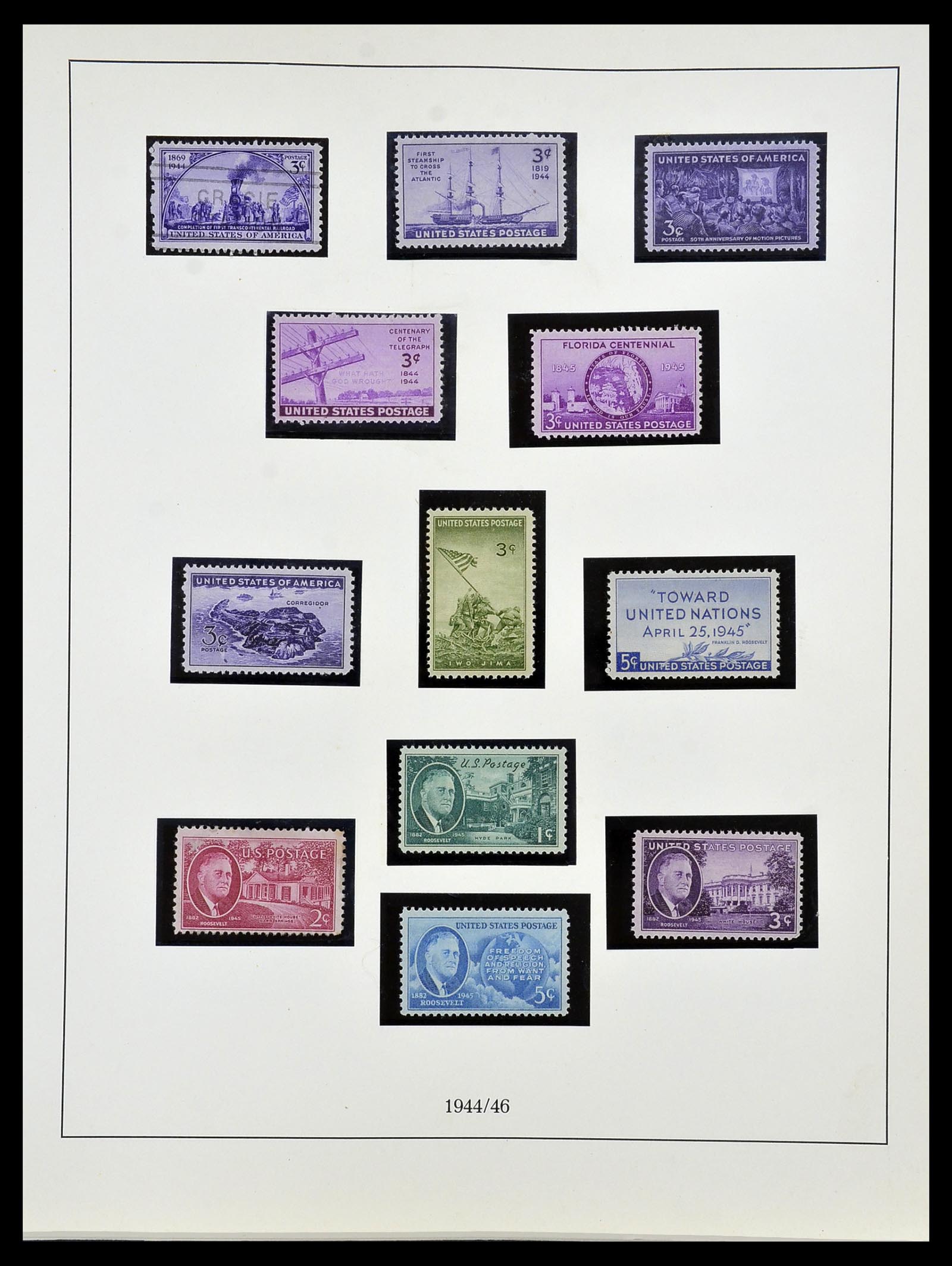 34024 118 - Postzegelverzameling 34024 USA 1857-1995.