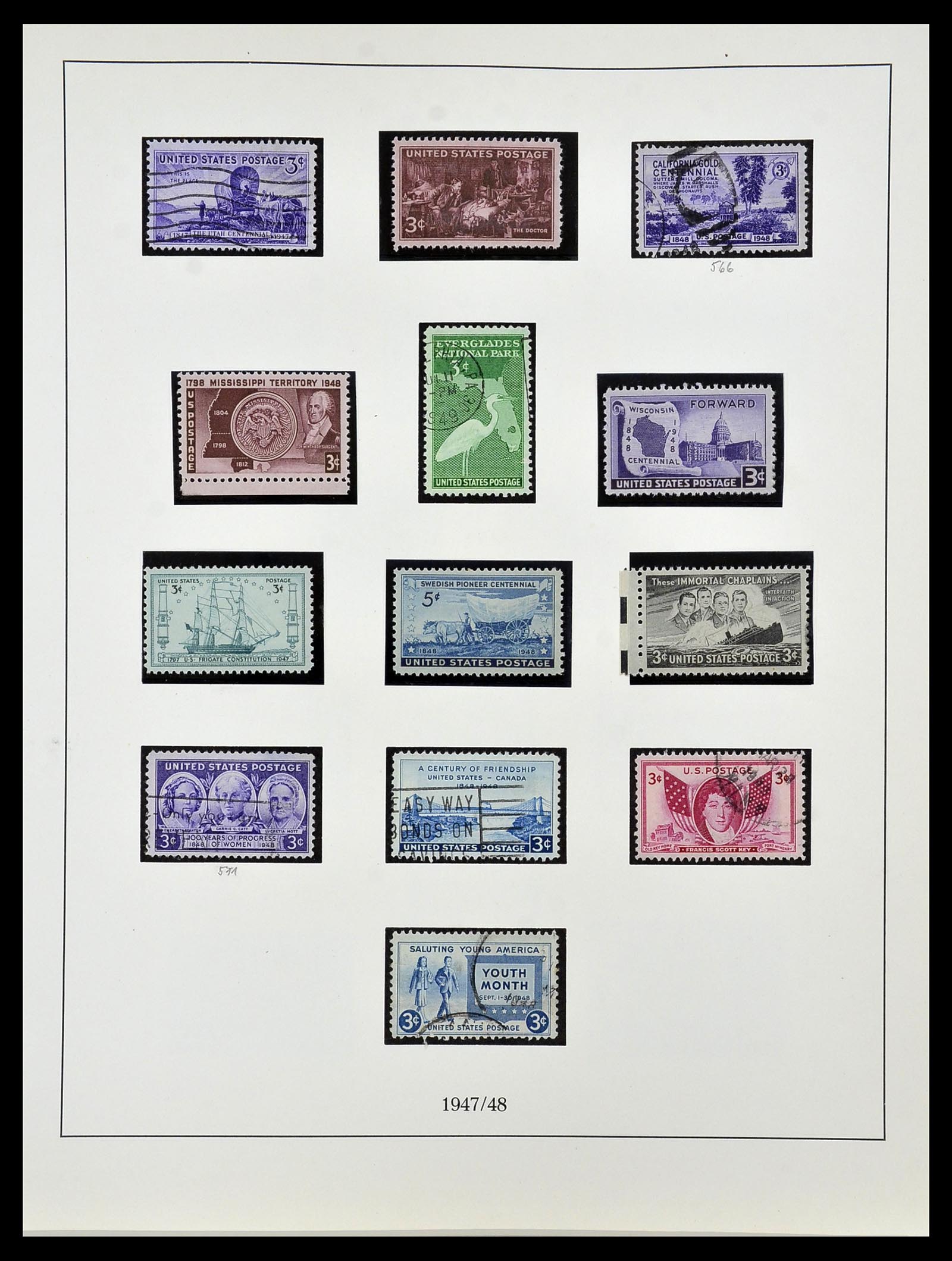 34024 120 - Postzegelverzameling 34024 USA 1857-1995.