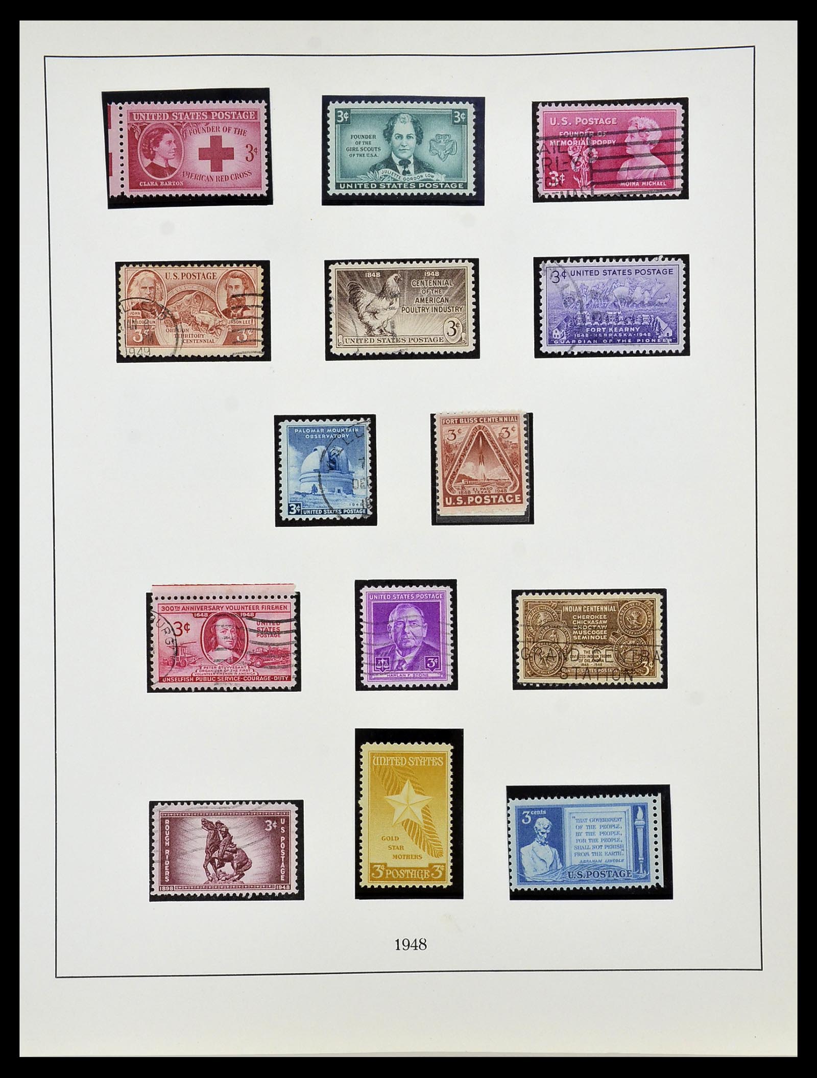 34024 121 - Postzegelverzameling 34024 USA 1857-1995.