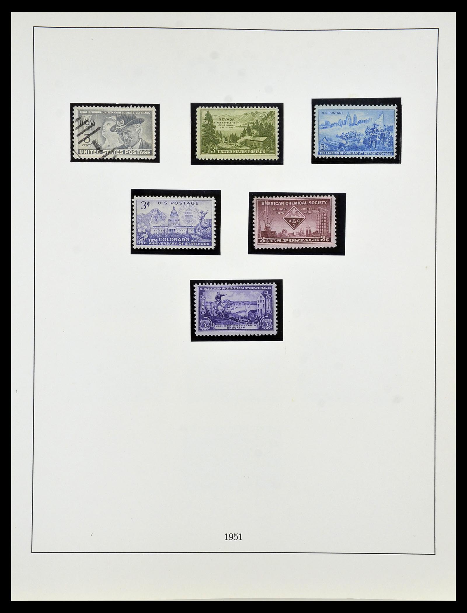 34024 123 - Postzegelverzameling 34024 USA 1857-1995.
