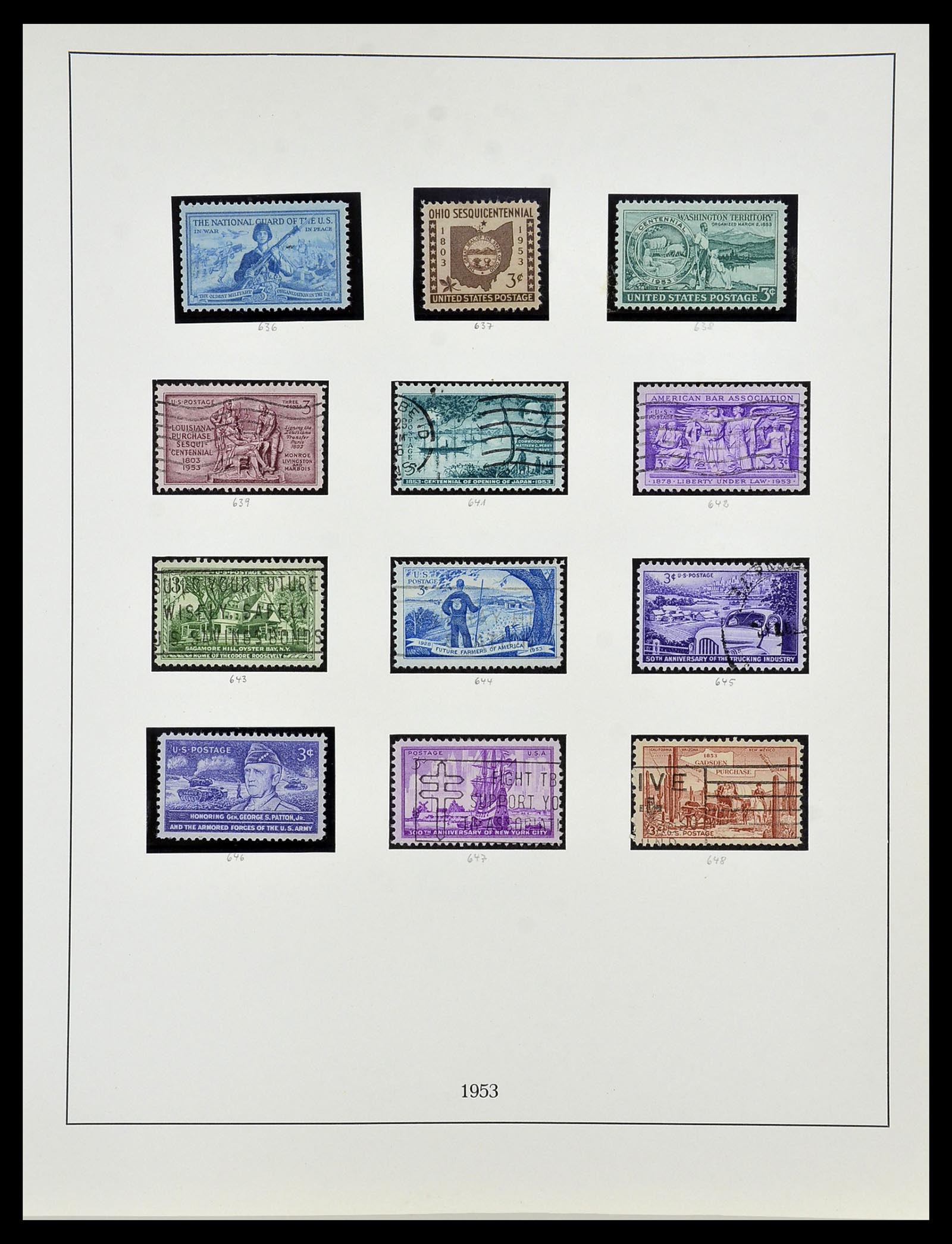34024 125 - Postzegelverzameling 34024 USA 1857-1995.