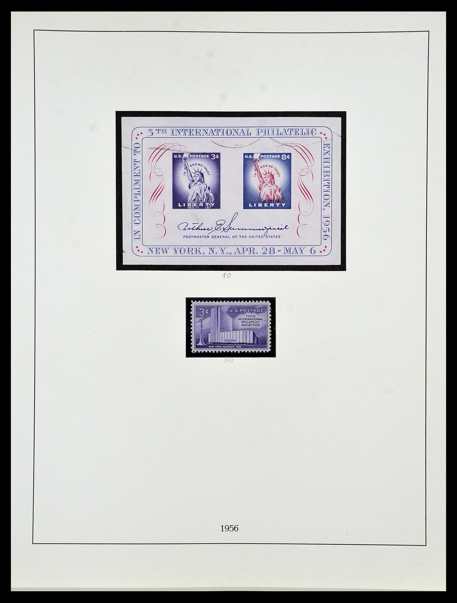 34024 129 - Postzegelverzameling 34024 USA 1857-1995.