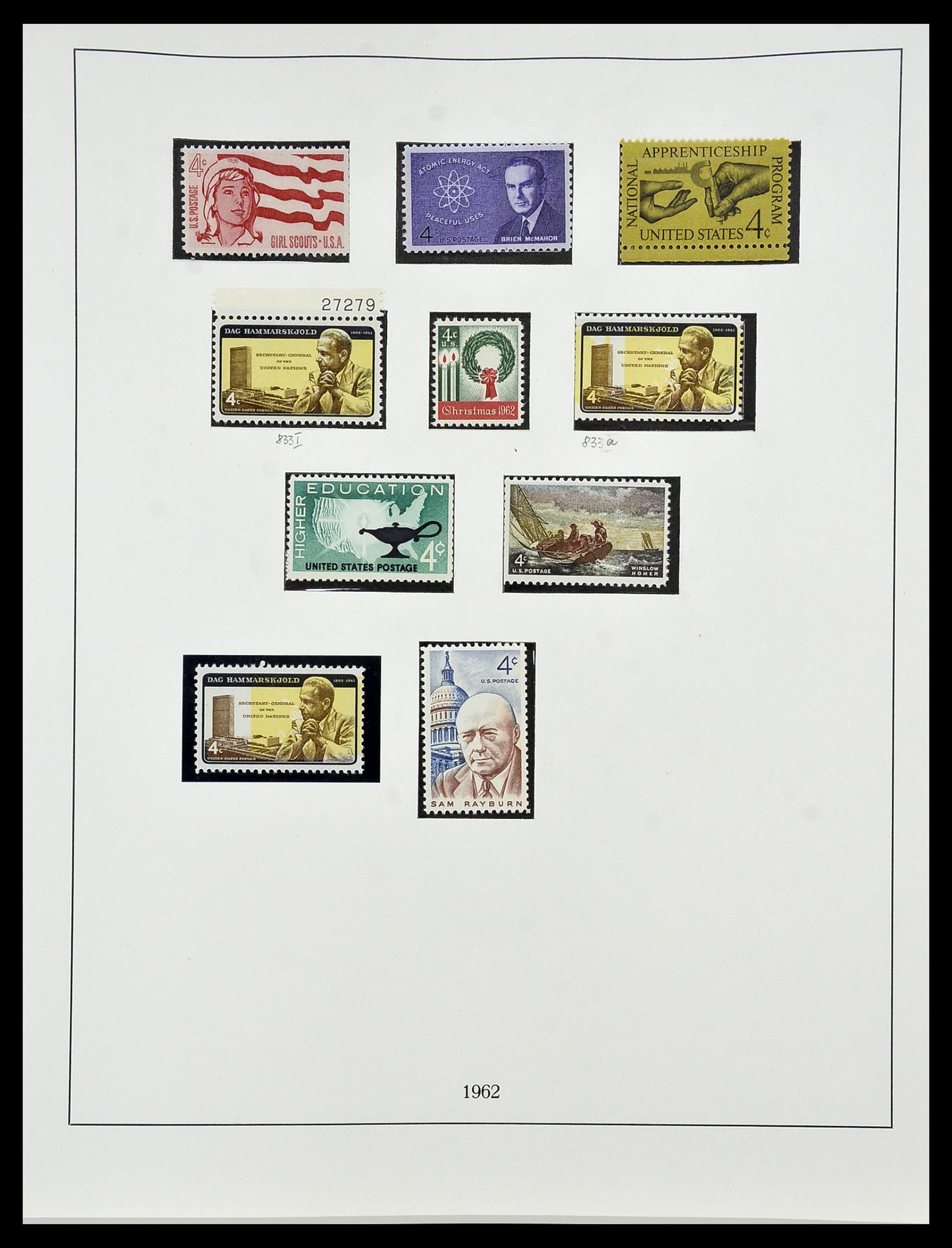 34024 139 - Postzegelverzameling 34024 USA 1857-1995.