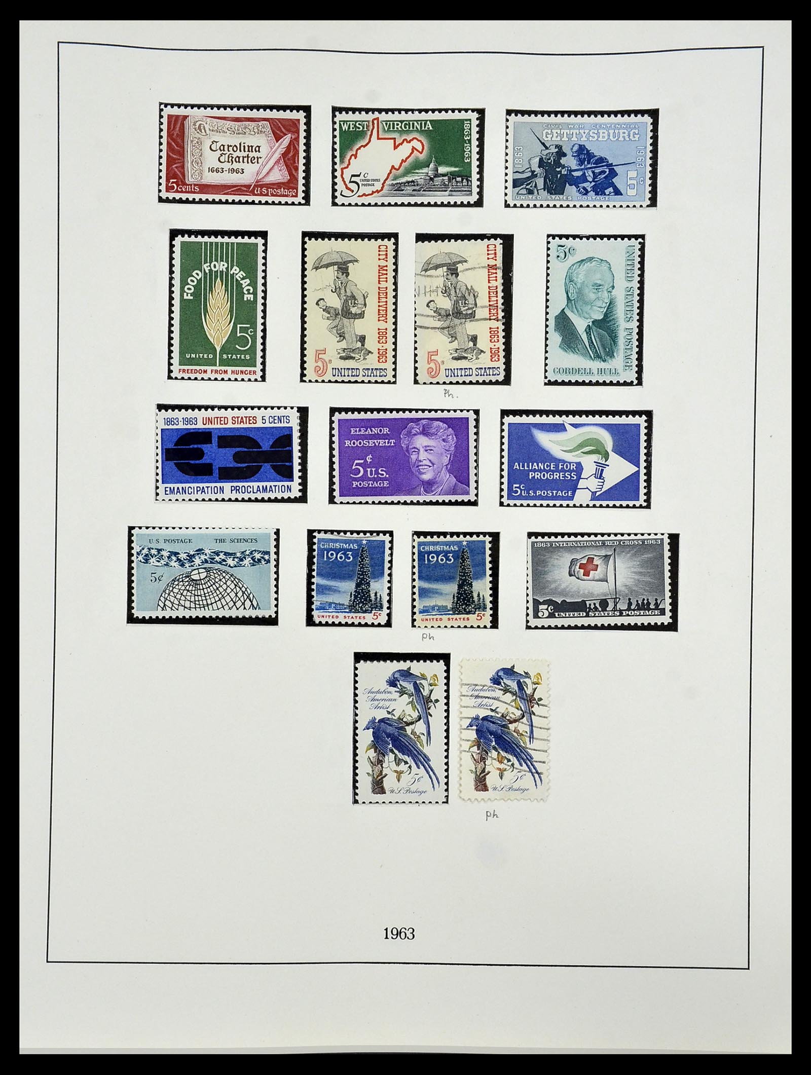 34024 140 - Postzegelverzameling 34024 USA 1857-1995.
