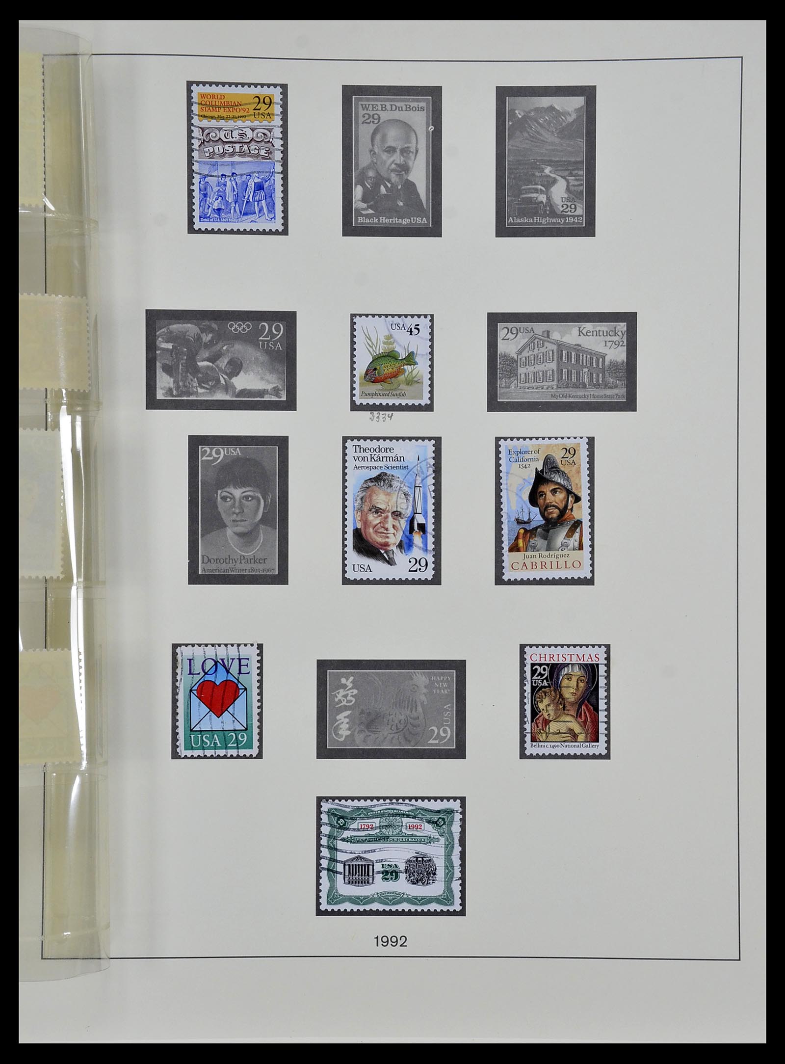 34024 323 - Stamp collection 34024 USA 1857-1995.