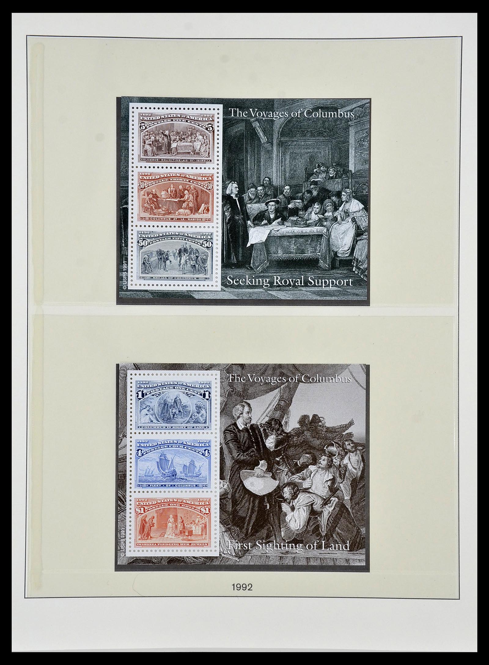 34024 324 - Stamp collection 34024 USA 1857-1995.