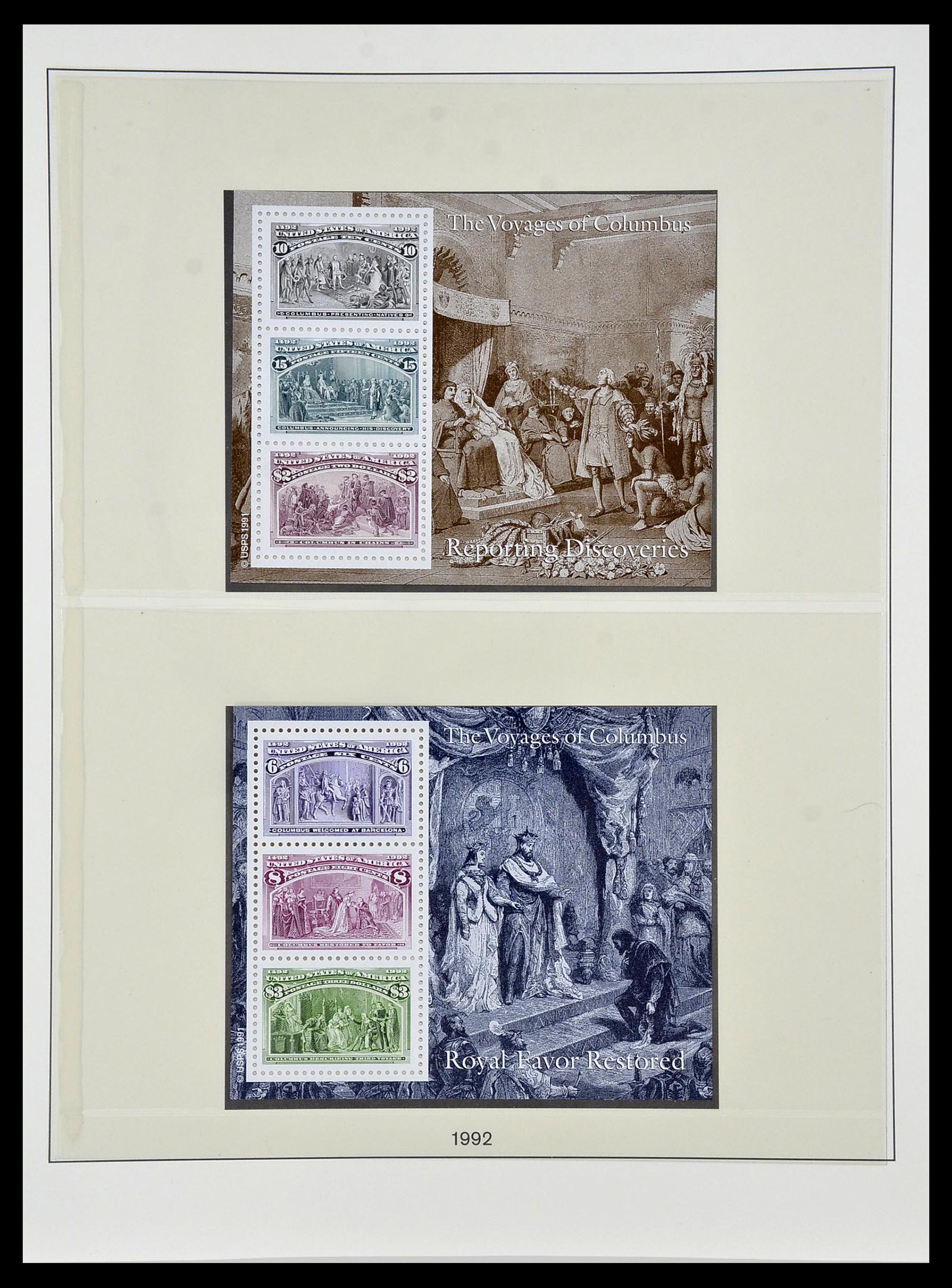 34024 325 - Stamp collection 34024 USA 1857-1995.