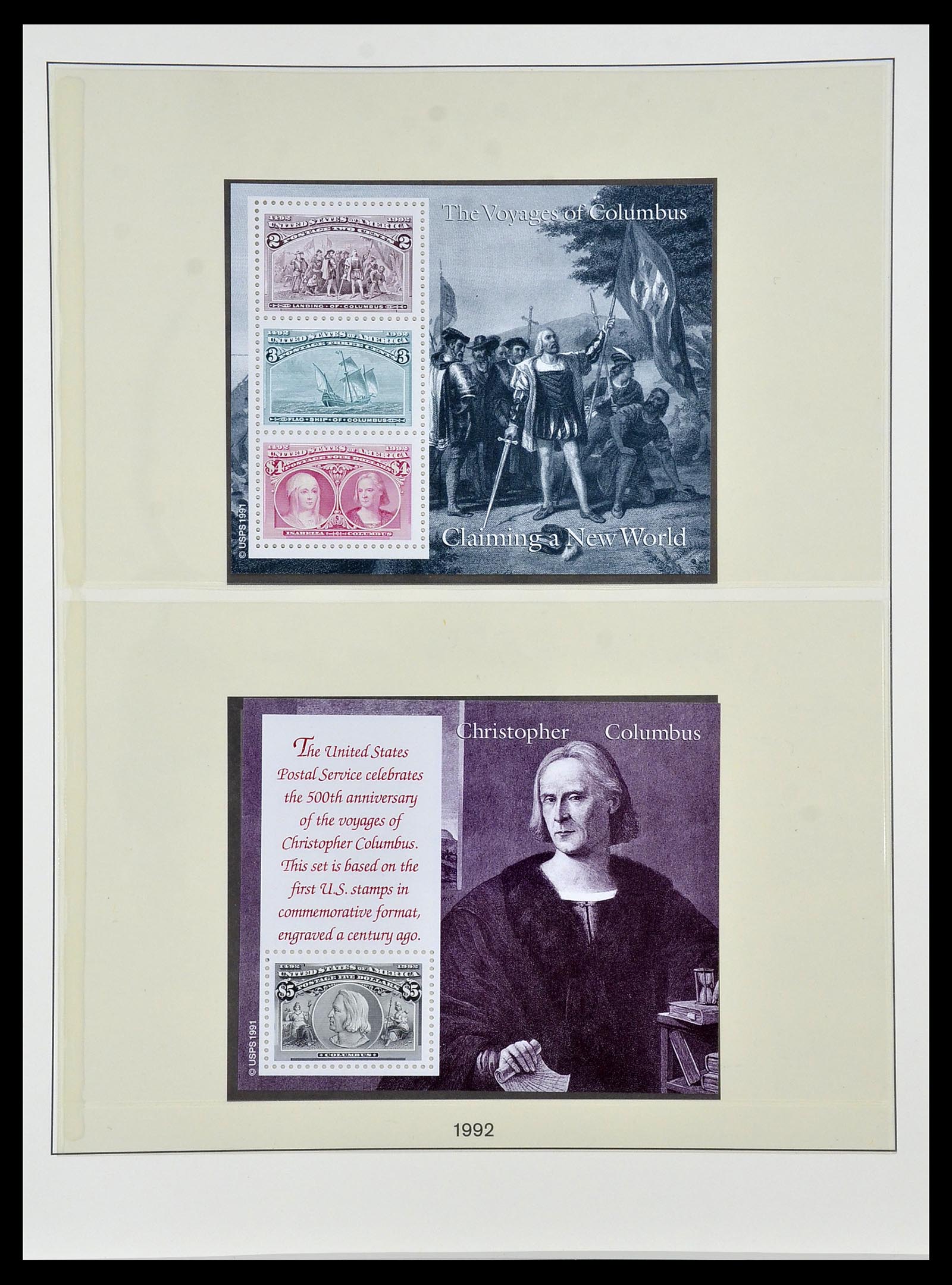 34024 326 - Stamp collection 34024 USA 1857-1995.