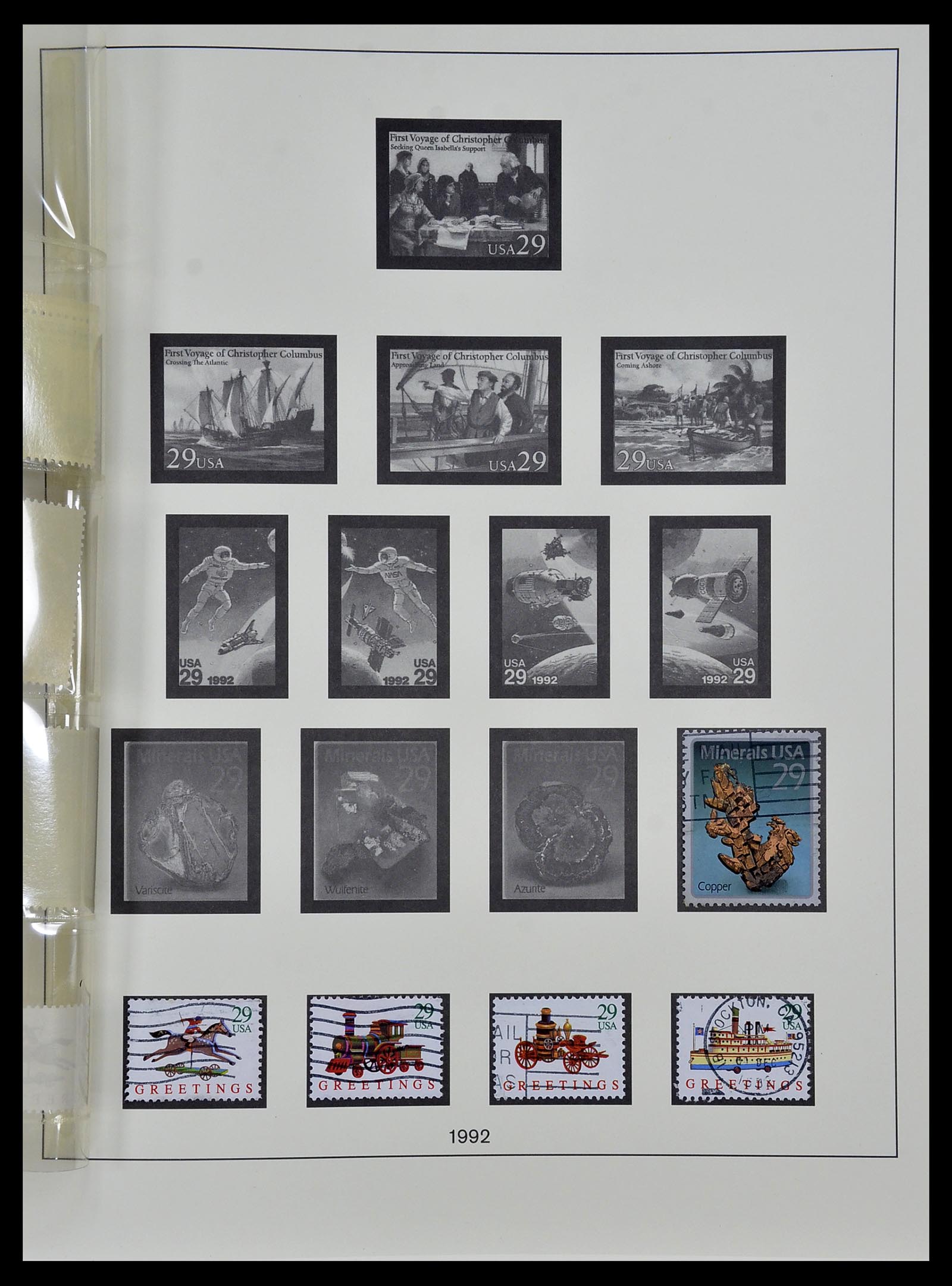 34024 333 - Stamp collection 34024 USA 1857-1995.
