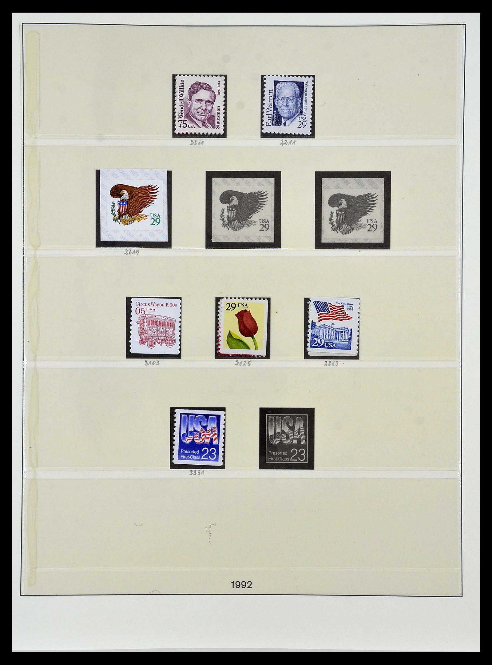 34024 334 - Stamp collection 34024 USA 1857-1995.